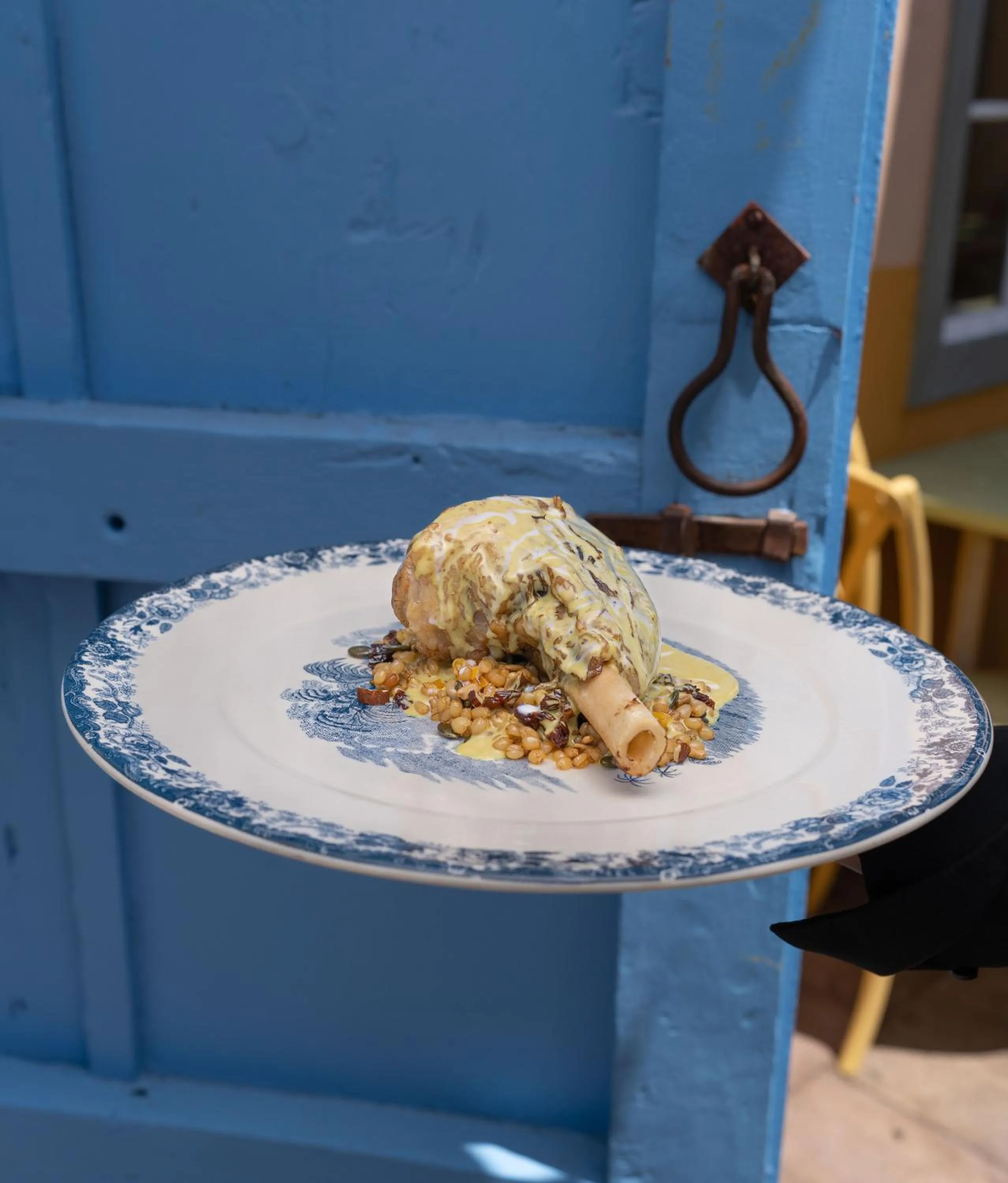 Restaurant/places to eat in Hotel Hacienda de Abajo-Adults Only-Lujo