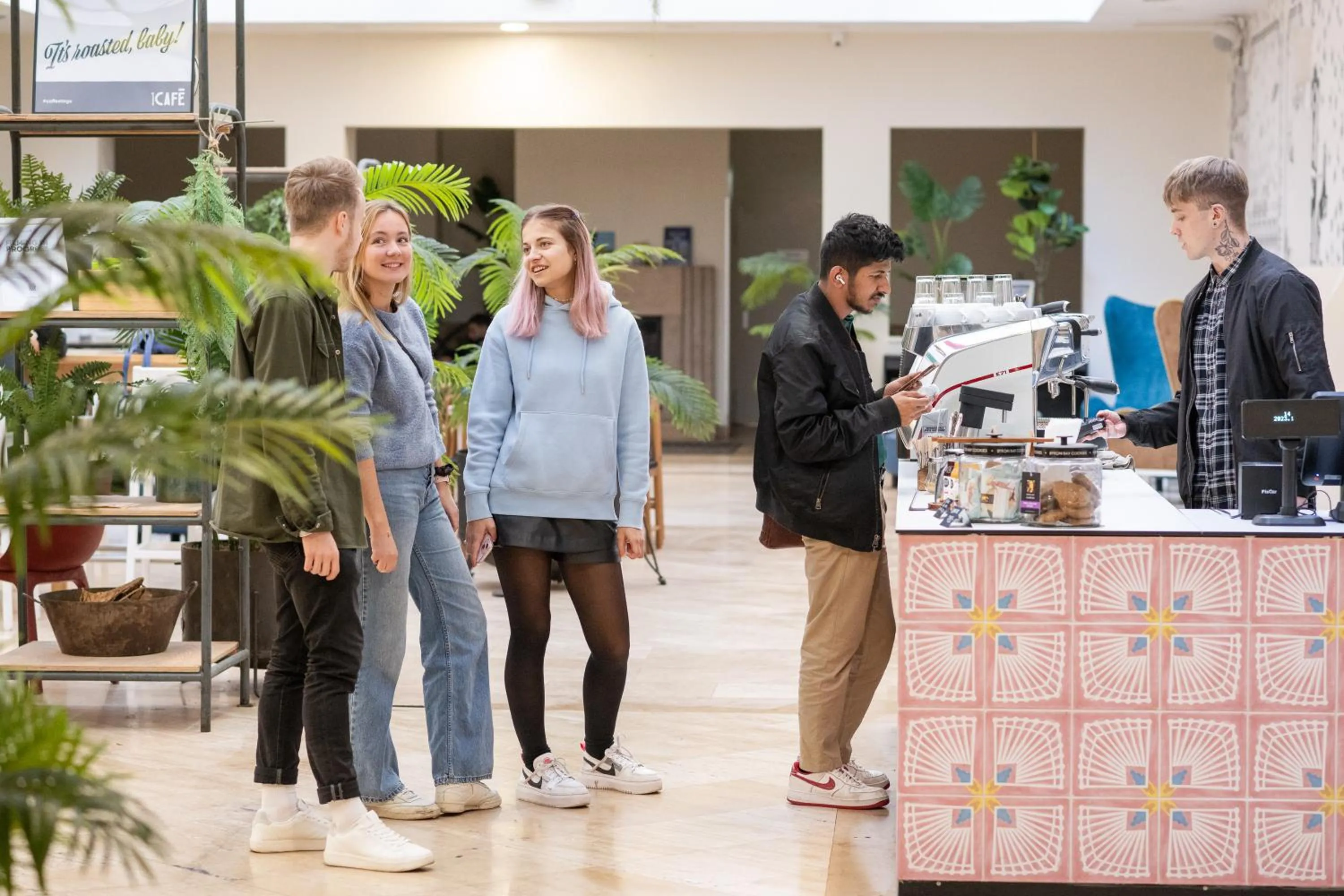 People in Wombat's City Hostel Budapest