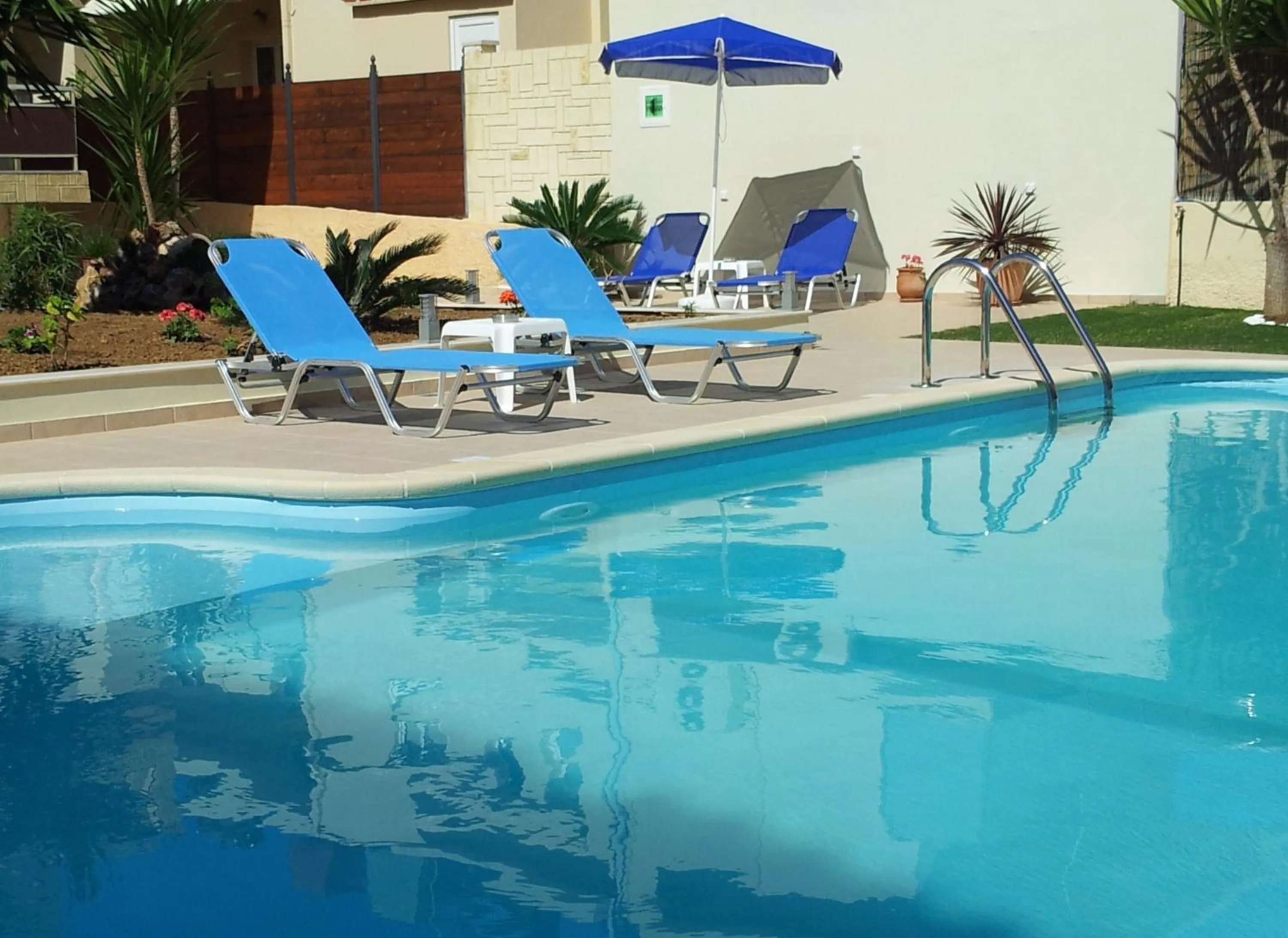 Swimming pool in Nicolas Studios & Apartments