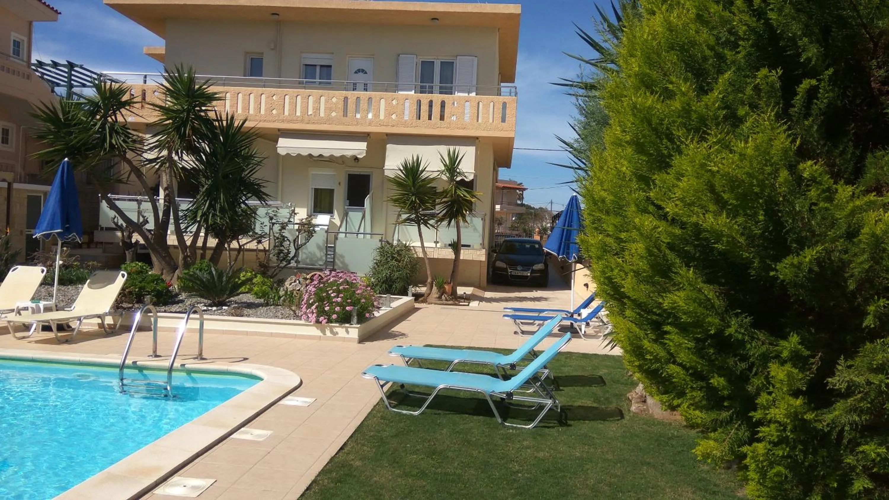 Swimming pool in Nicolas Studios & Apartments