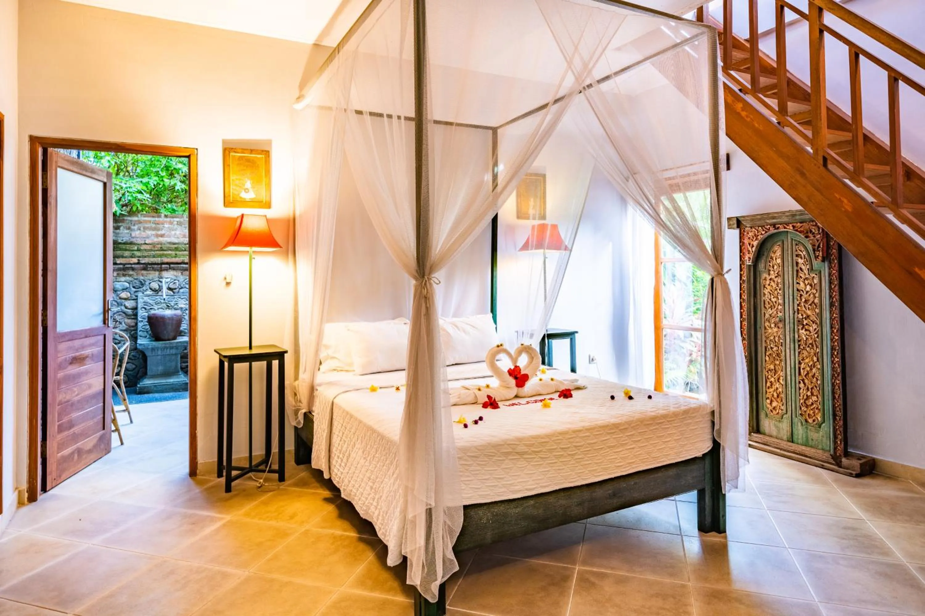 Bedroom, Bed in Taman Selini Wahana Beach Resort