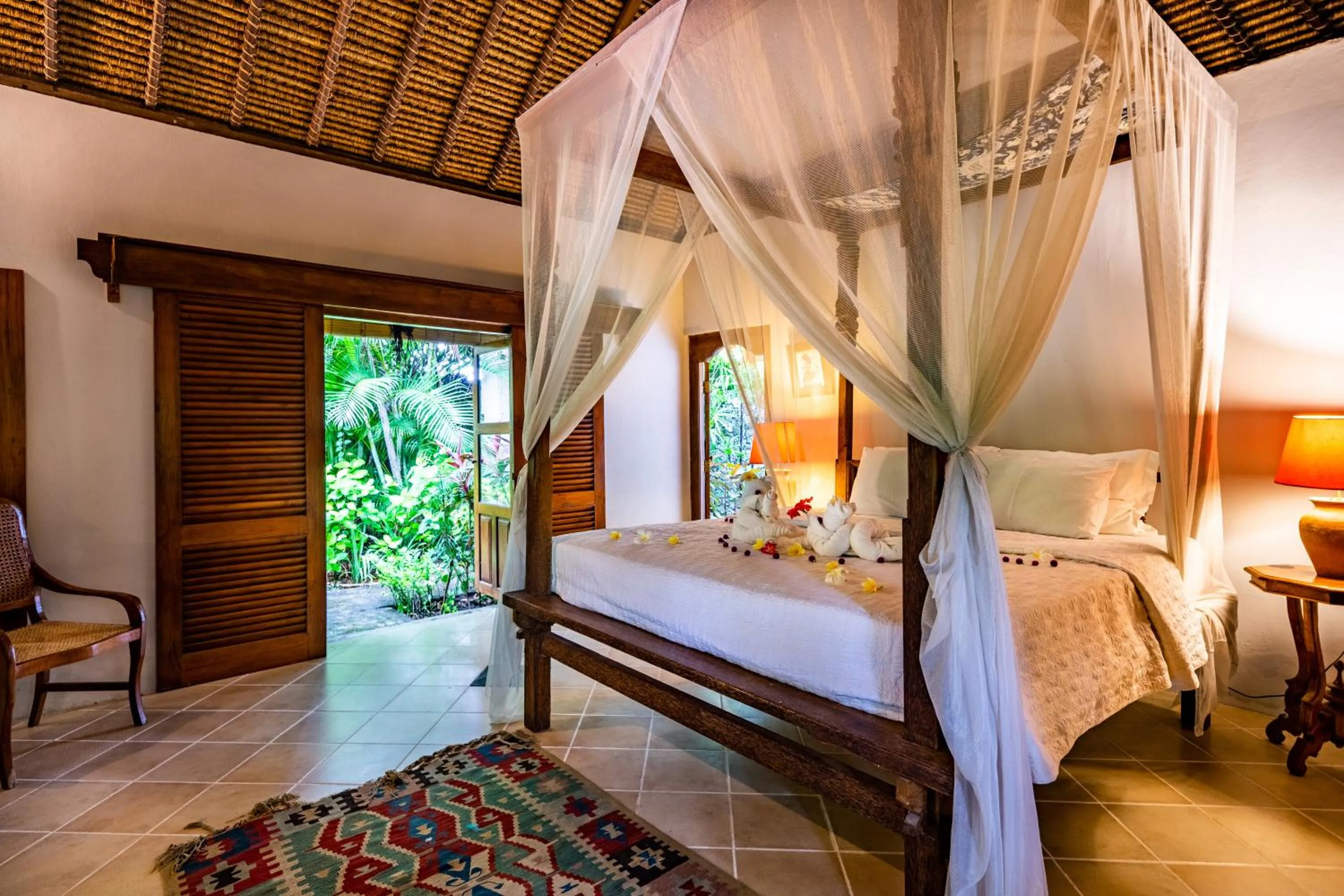 Bed in Taman Selini Wahana Beach Resort