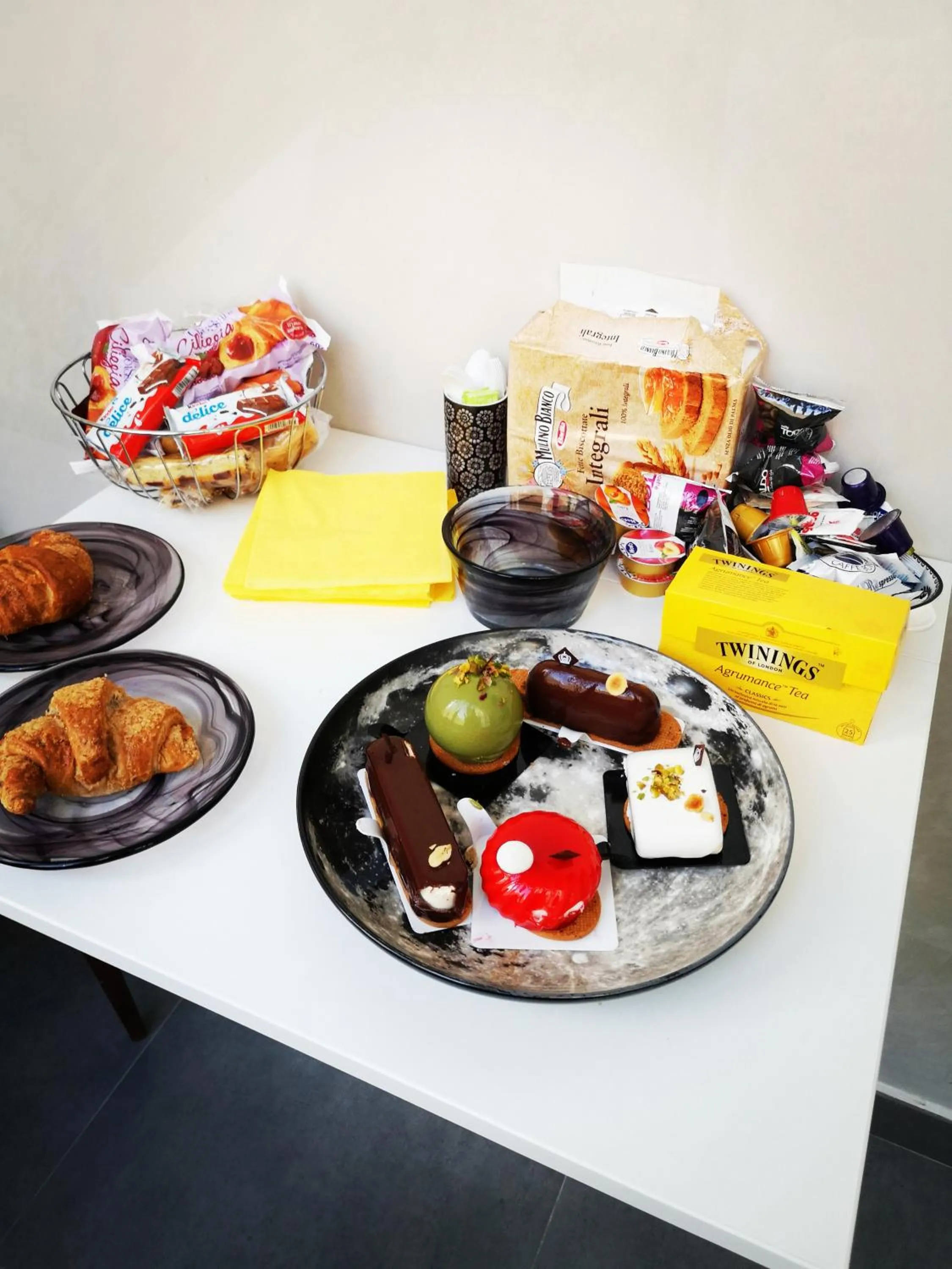 Food and drinks in Gians B&B