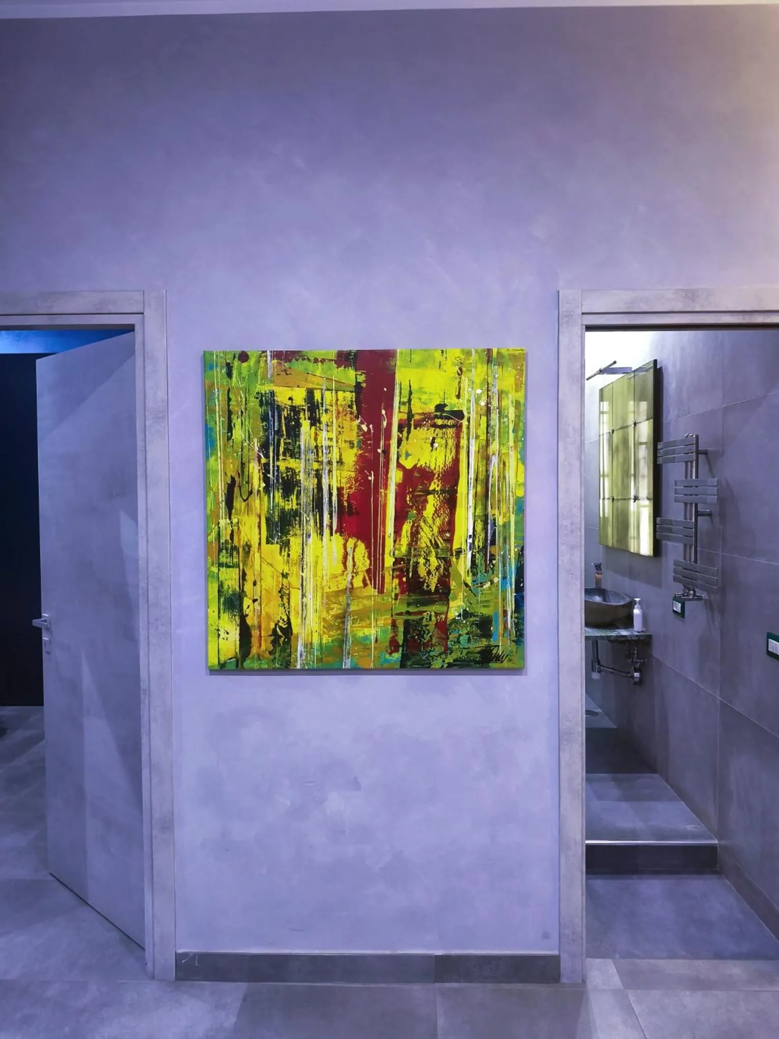 Living room in Gians B&B