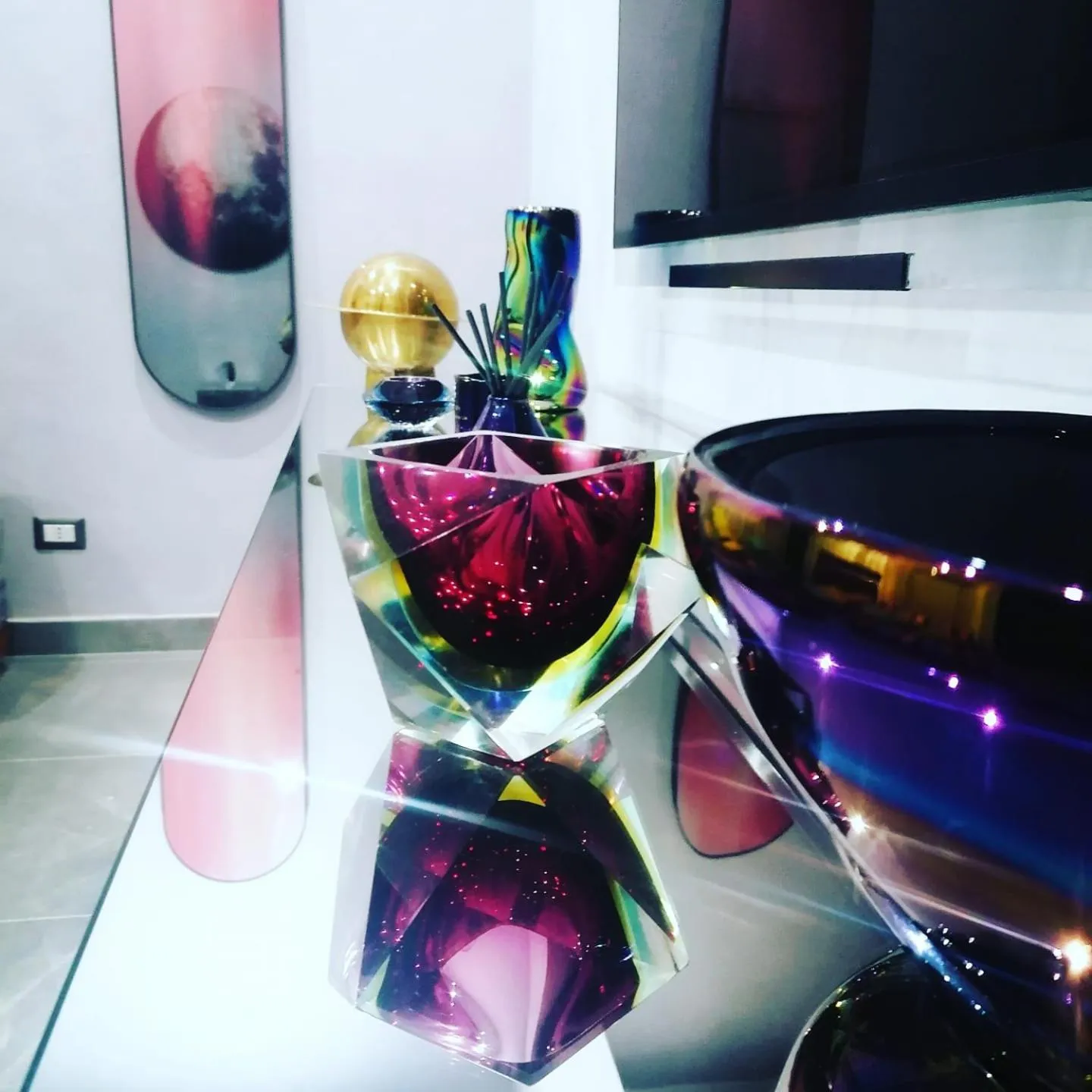 Living room in Gians B&B