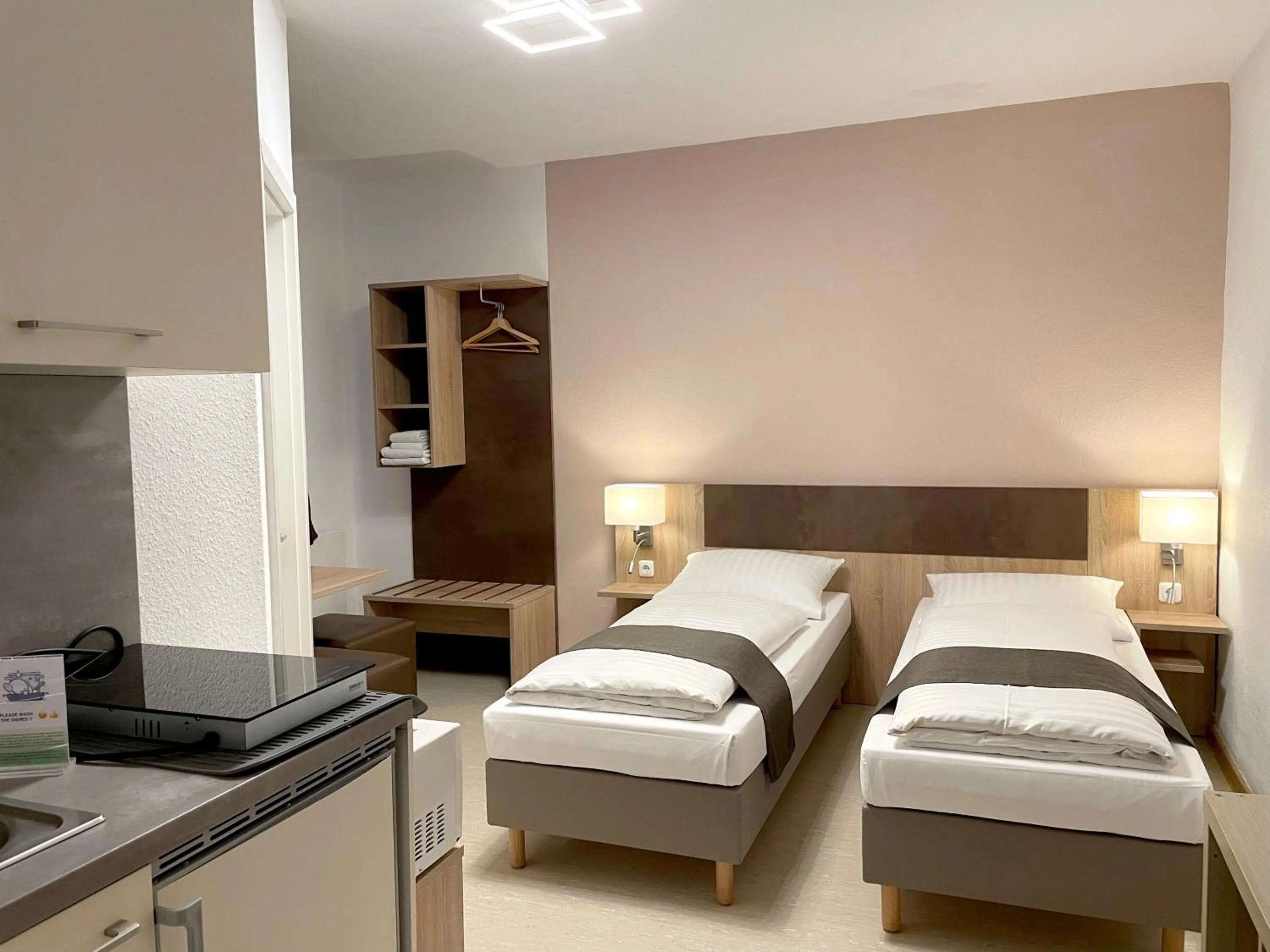 Bed in Hana Aparthotel