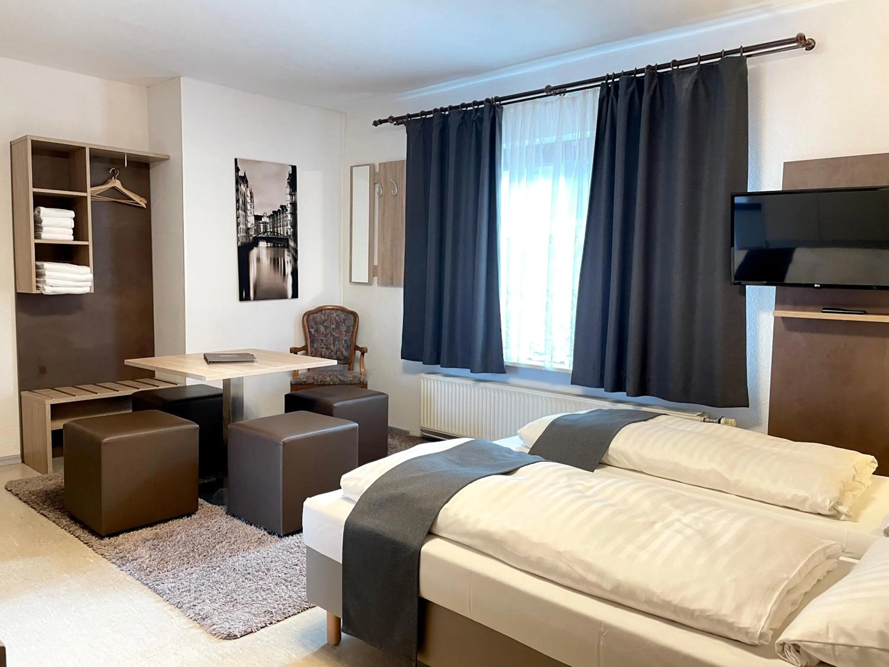 Bed in Hana Aparthotel