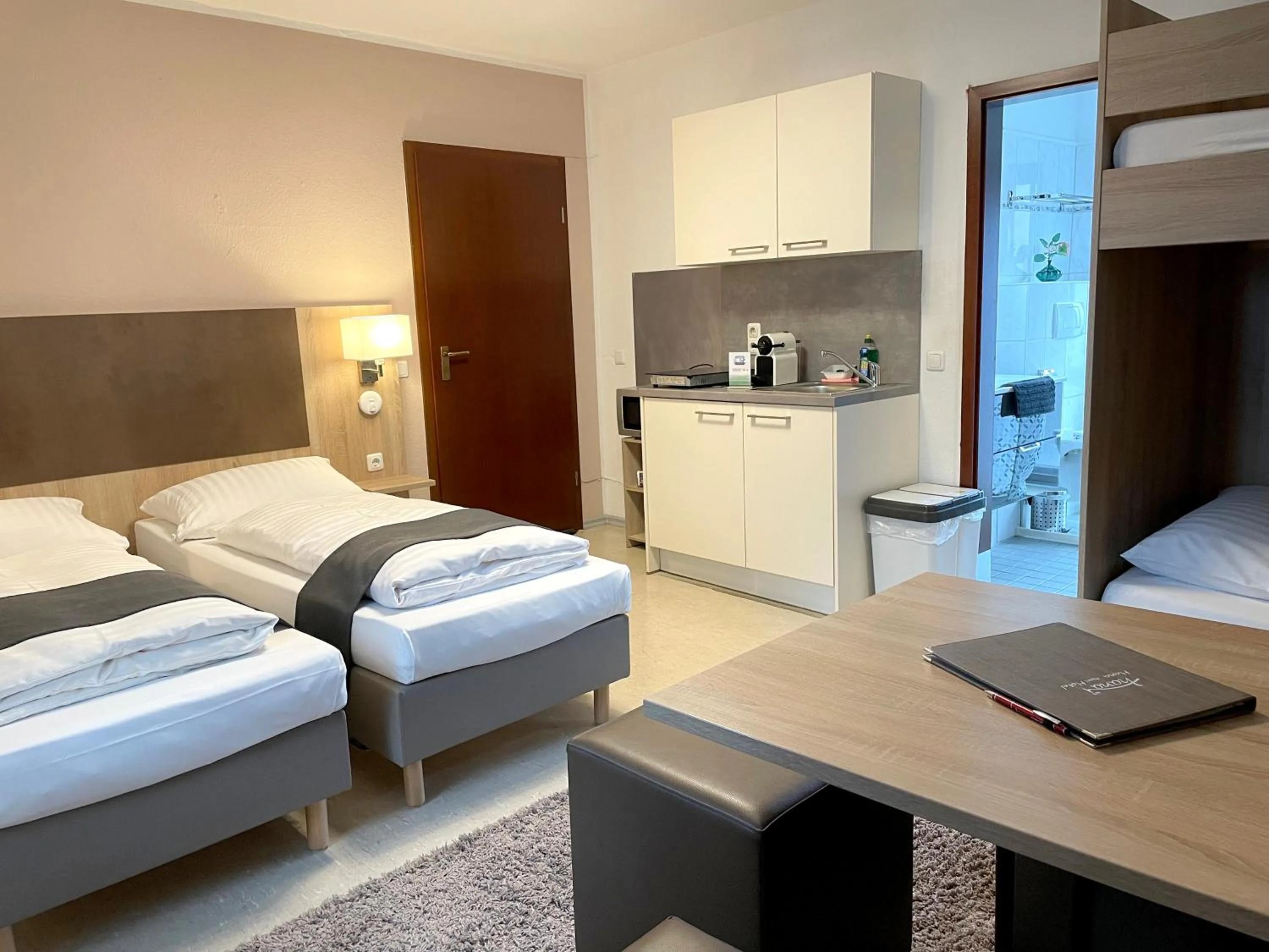 Bed in Hana Aparthotel