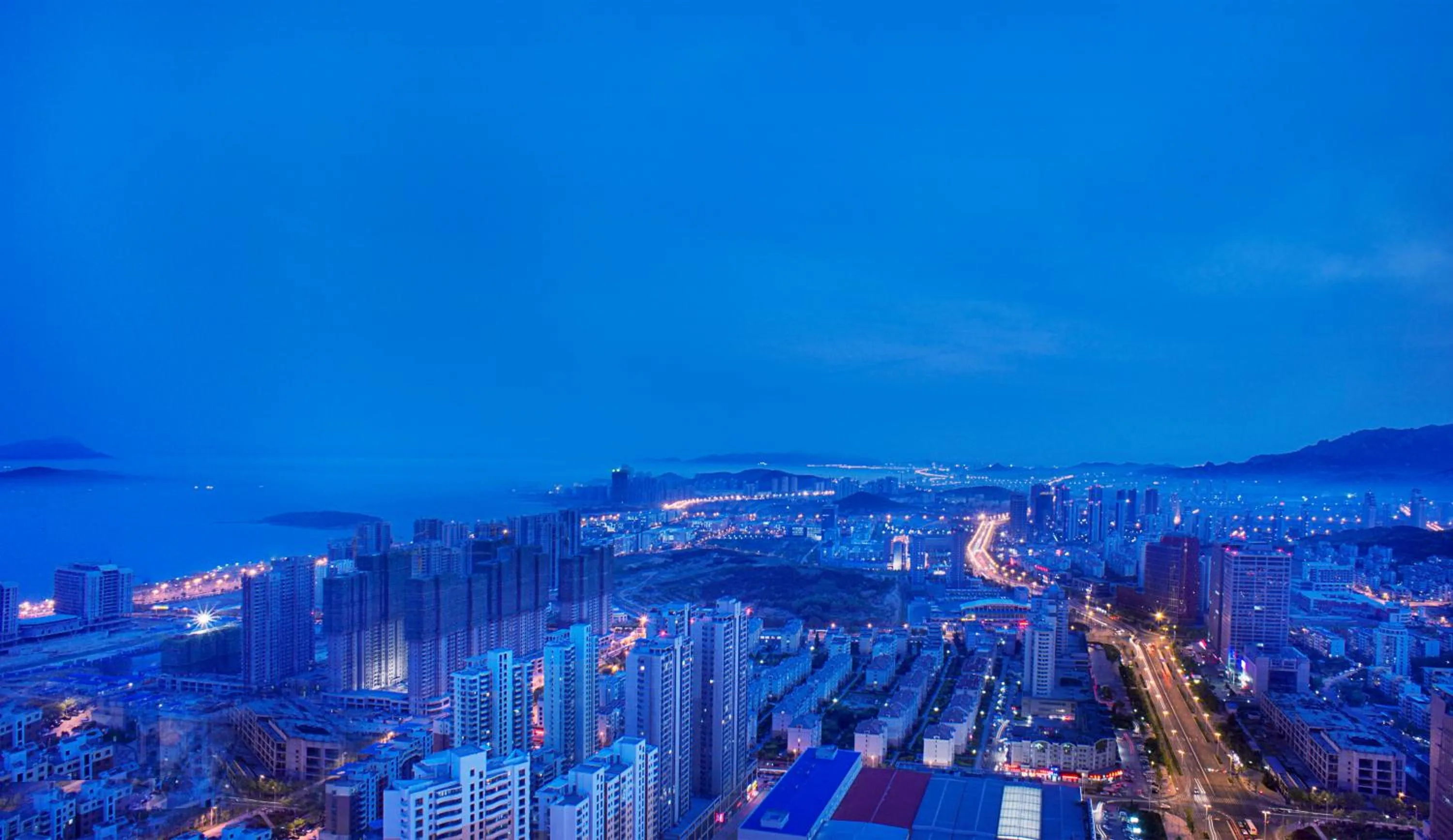 View (from property/room) in Wyndham Grand Qingdao