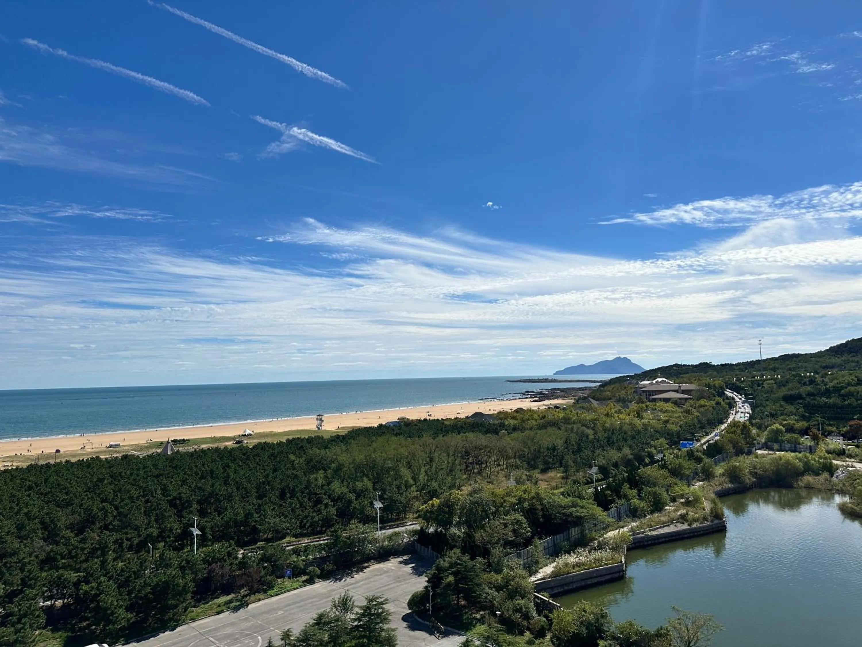 Property building in Wyndham Grand Qingdao