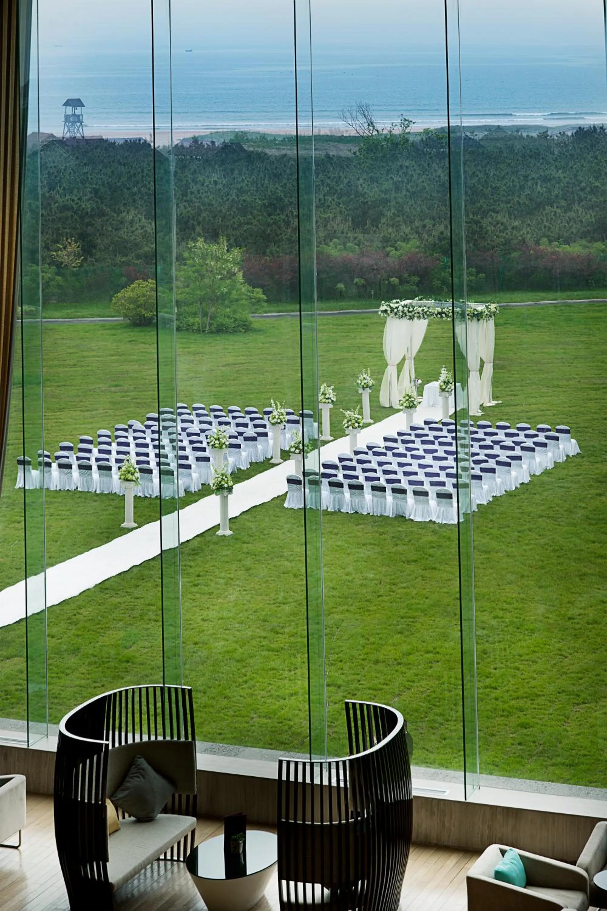 View (from property/room) in Wyndham Grand Qingdao