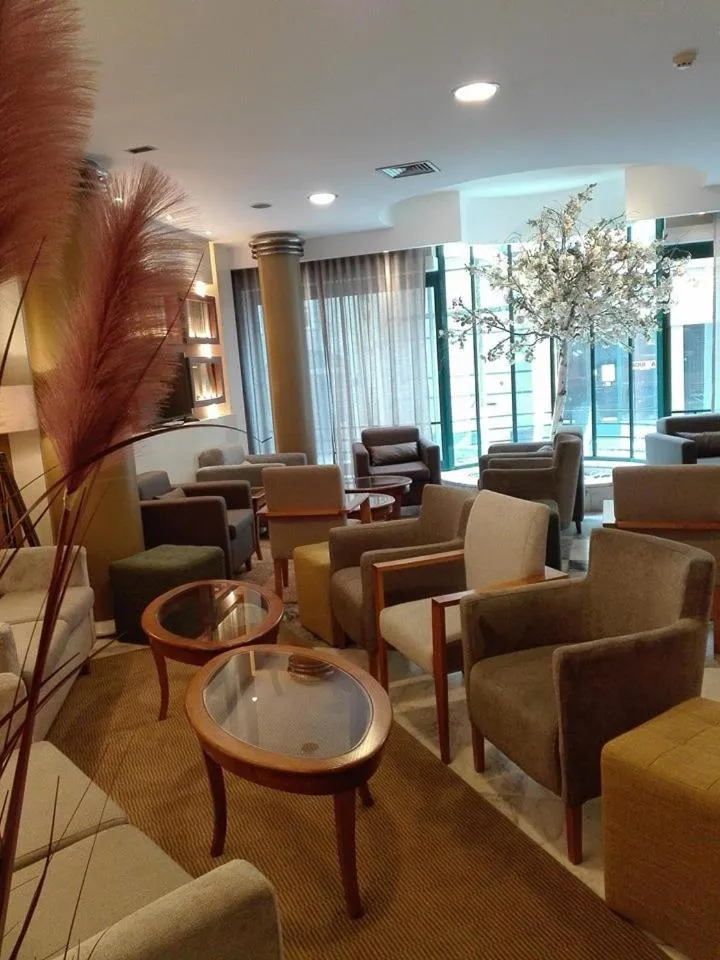 Communal lounge/ TV room in Hotel Windsor