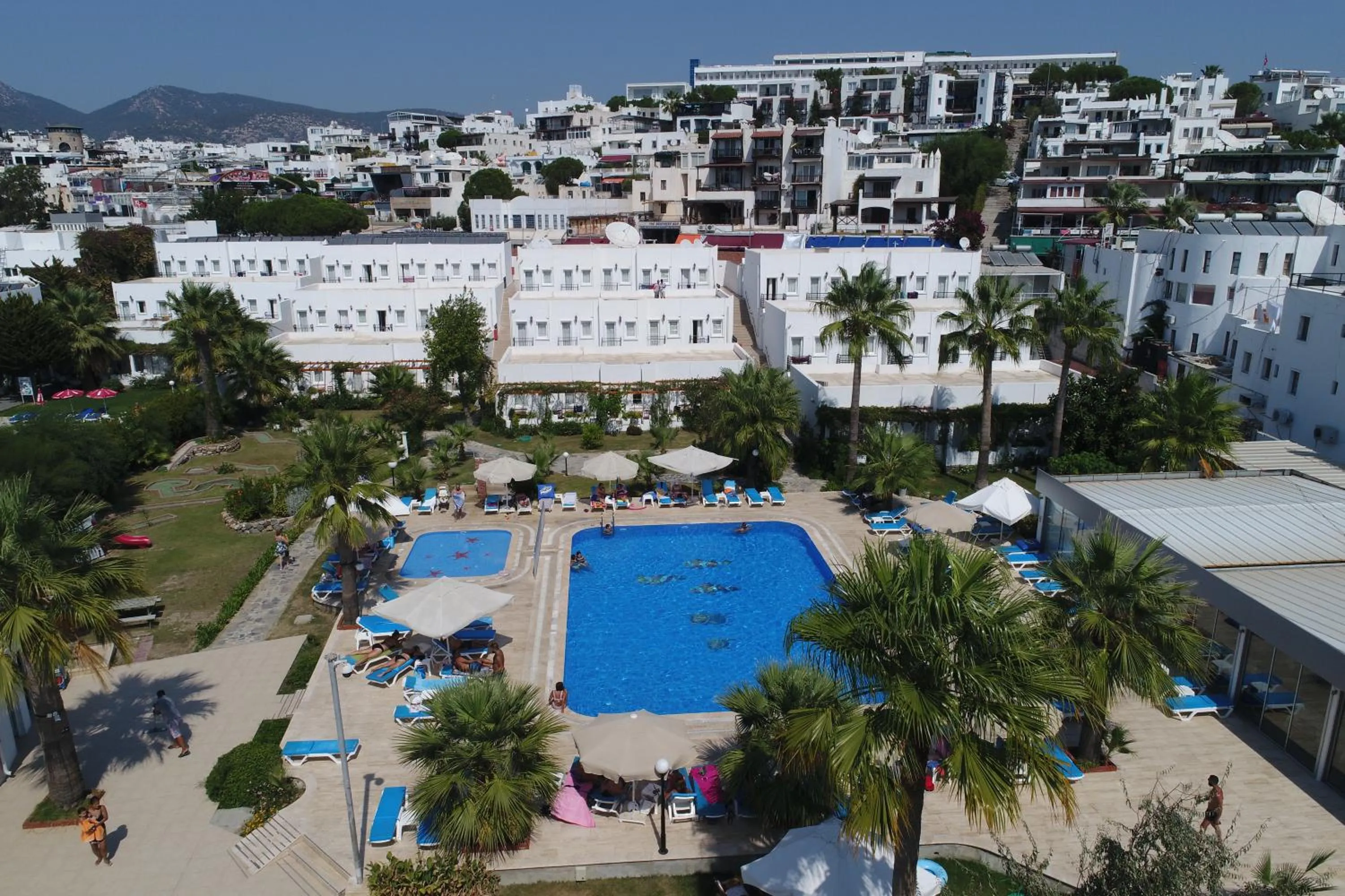 Bird's eye view in Nagi Beach Hotel