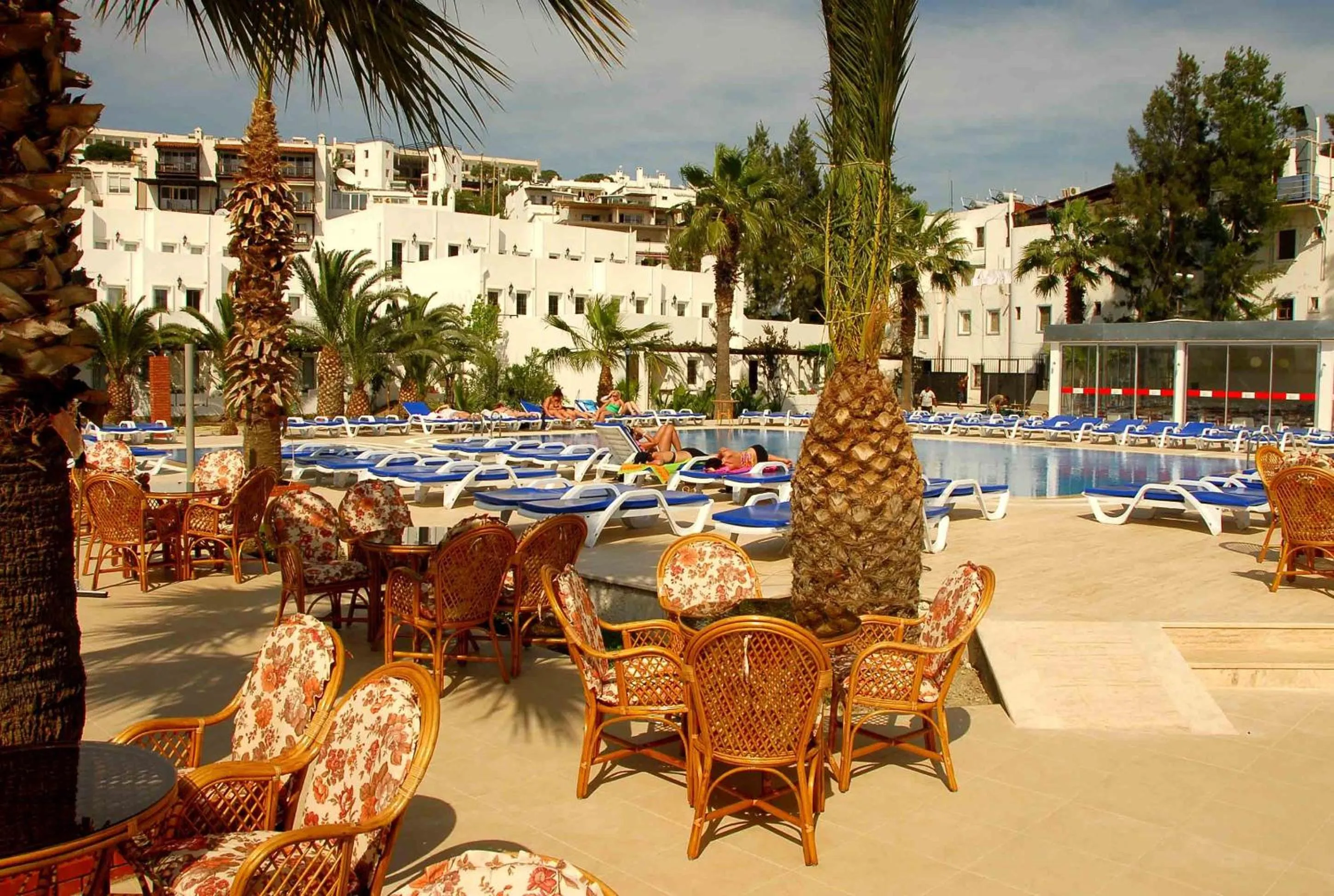 Patio in Nagi Beach Hotel