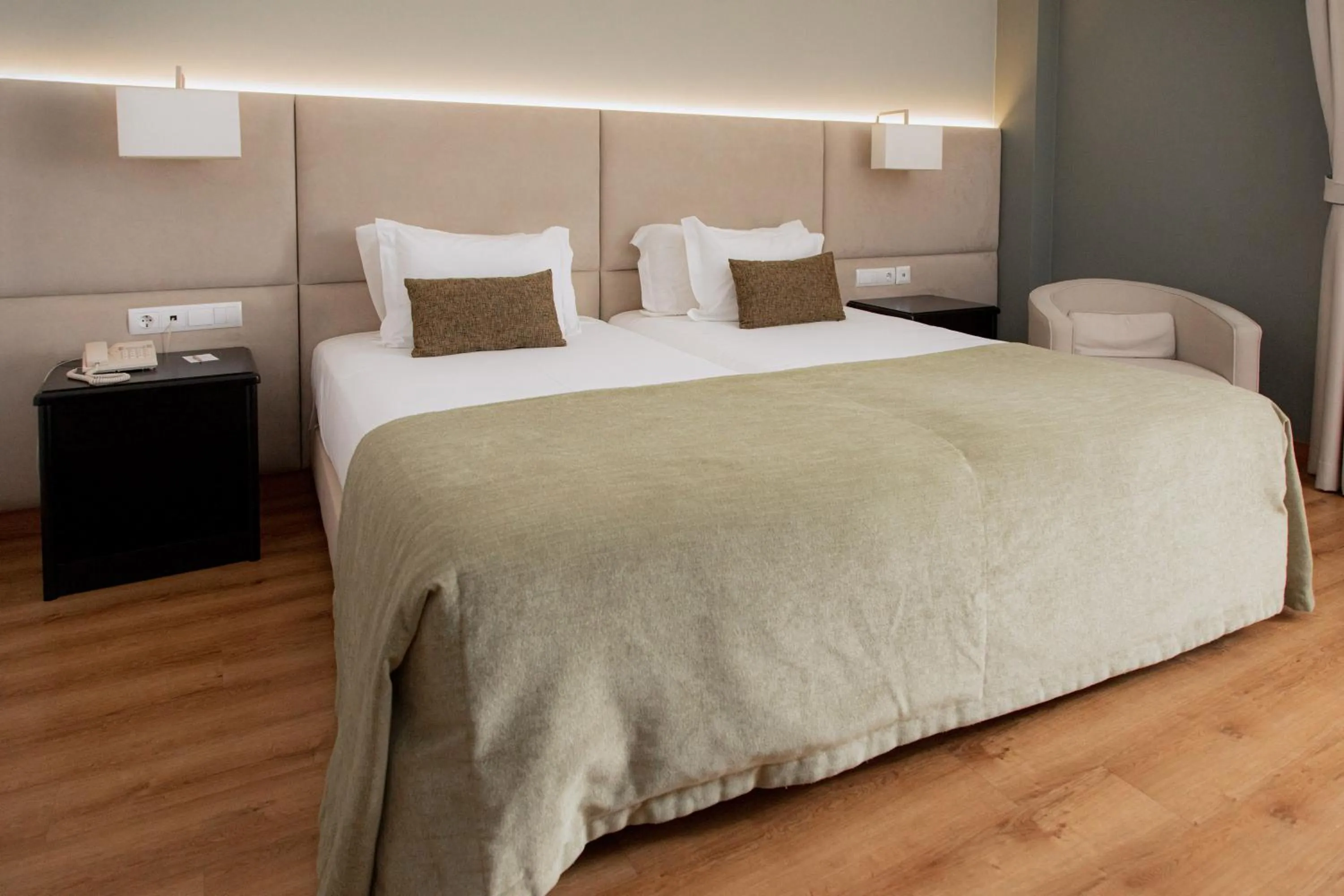 Bed in Hotel Covilhã Dona Maria Affiliated by Meliá