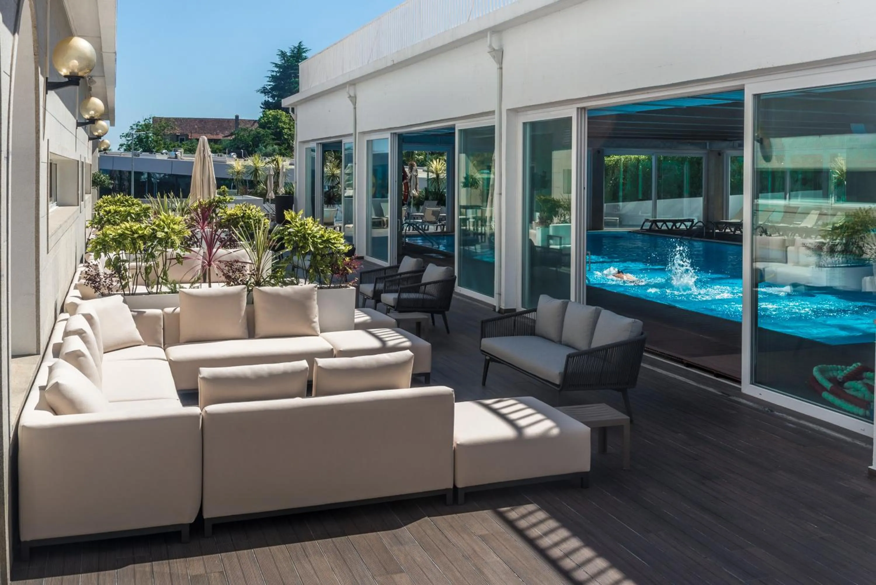 Seating area in Hotel Covilhã Dona Maria Affiliated by Meliá