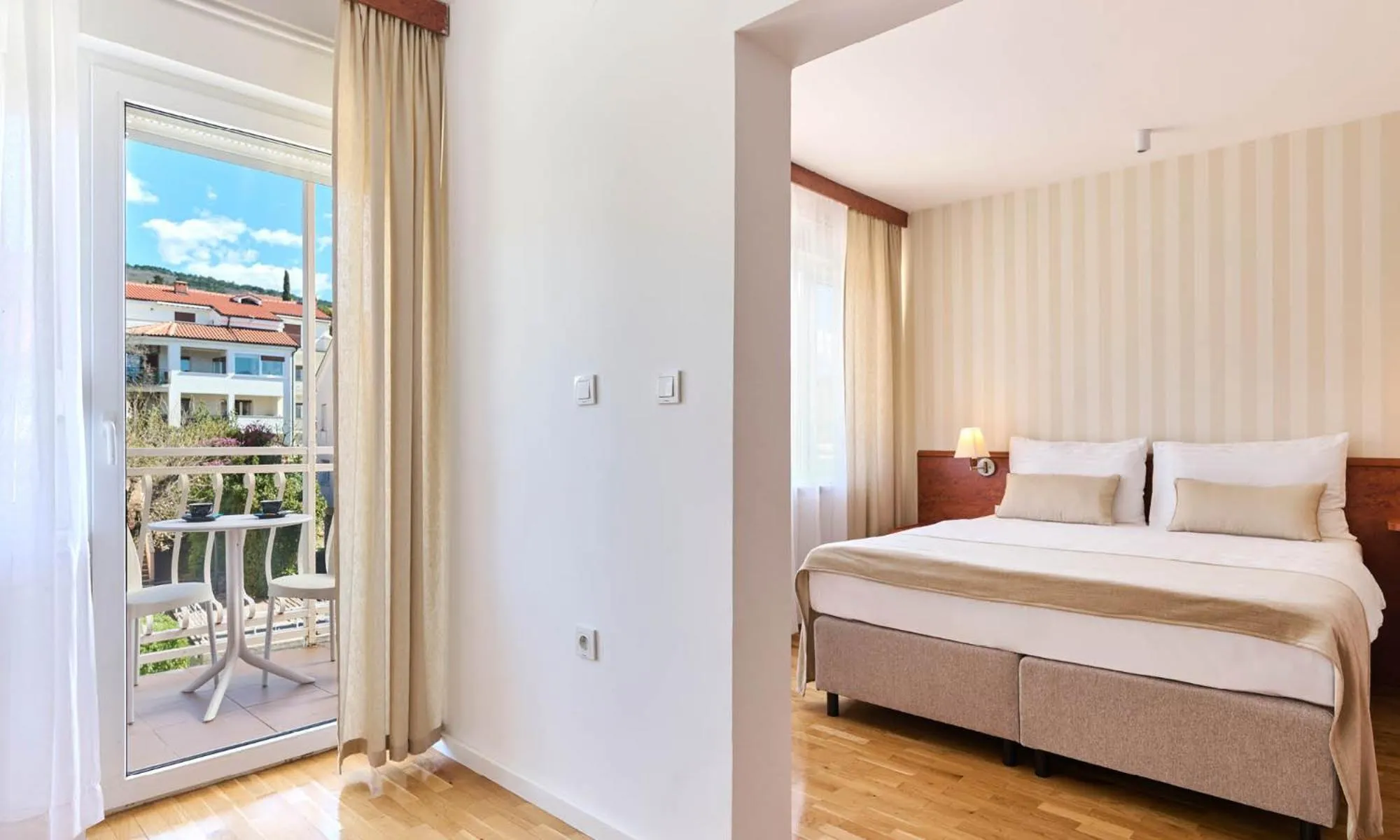 Bed in Mediteran Maradiso Hotel by Aminess