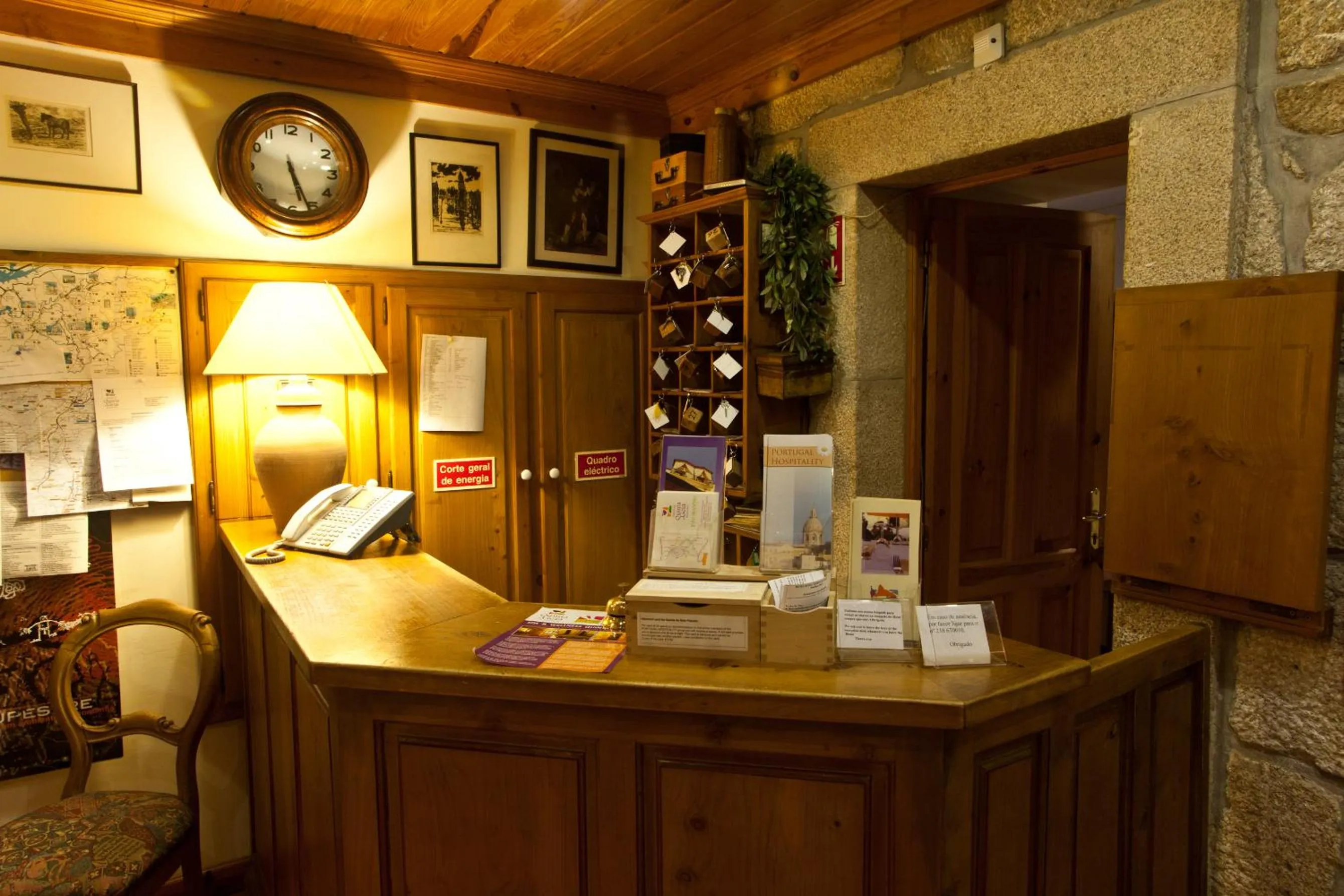 Lobby or reception in Hotel Rural Quinta da Geia