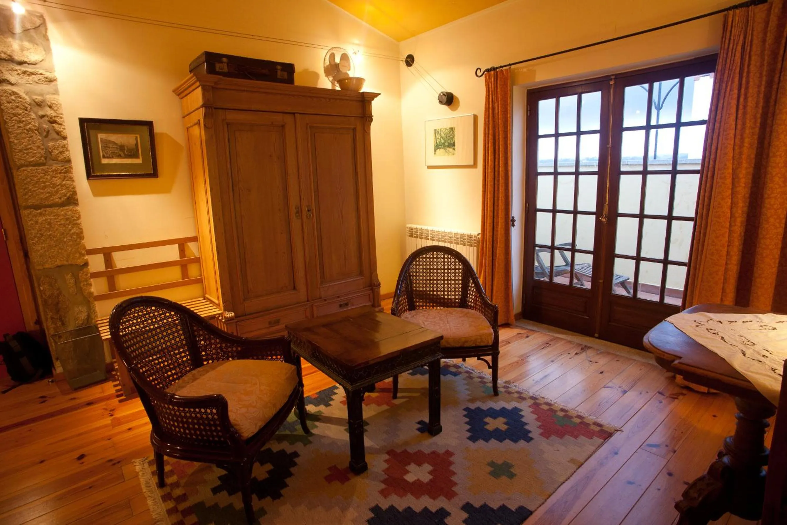 Living room in Hotel Rural Quinta da Geia