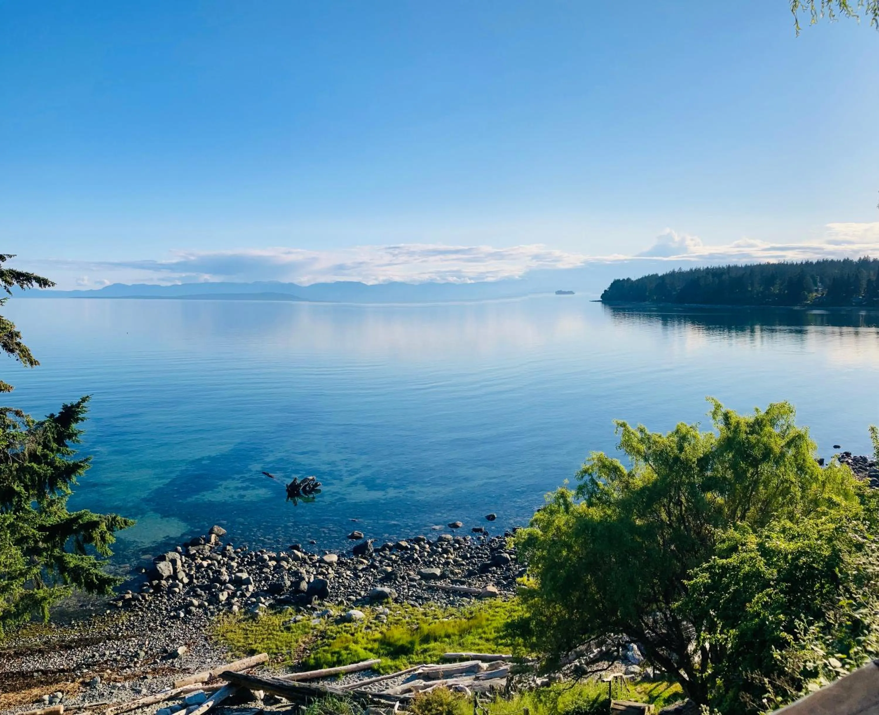 Natural landscape in The Beach House Texada - Gillies Bay Favourite Cabin