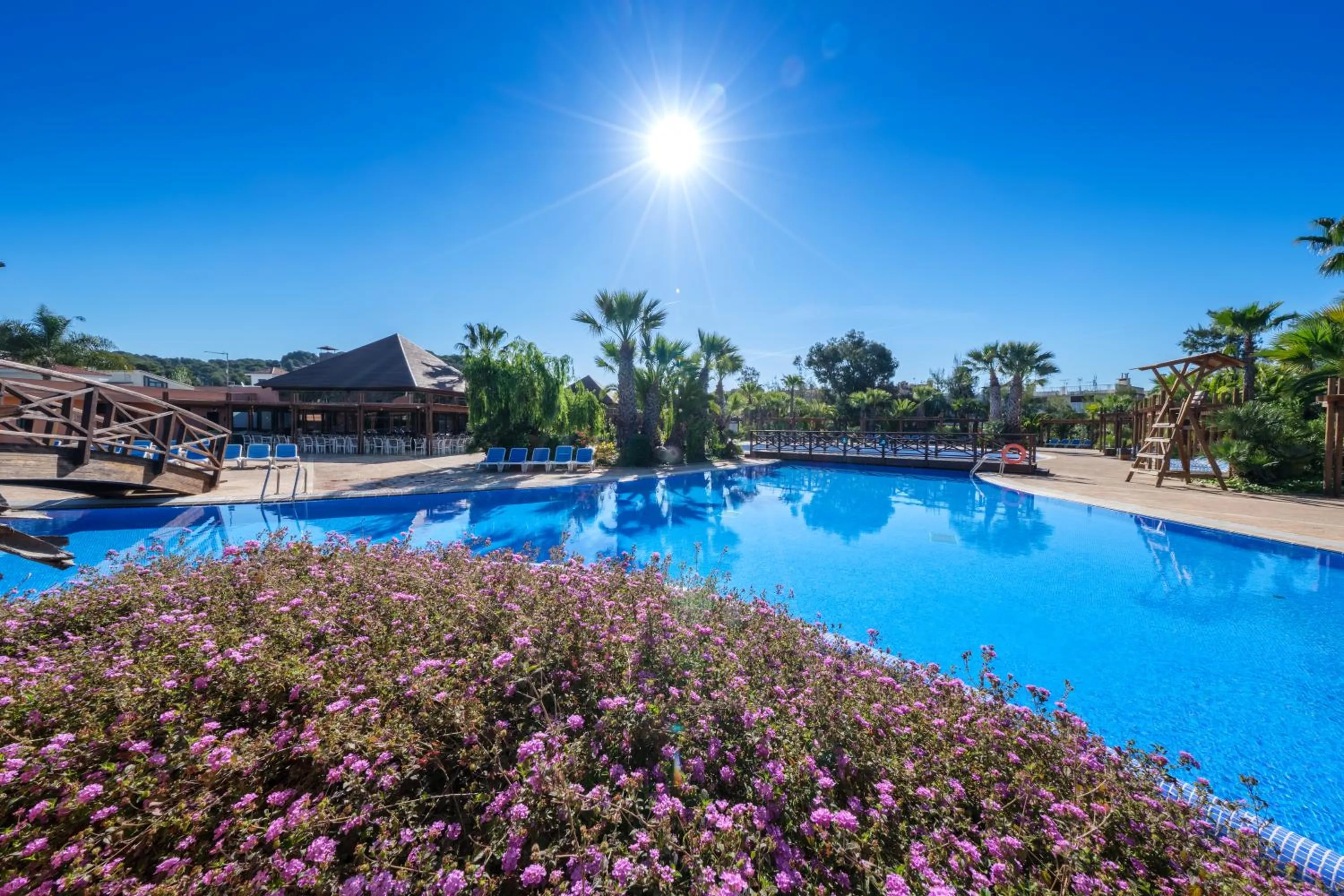 Fitness centre/facilities in Camping Estival Torre de la Mora