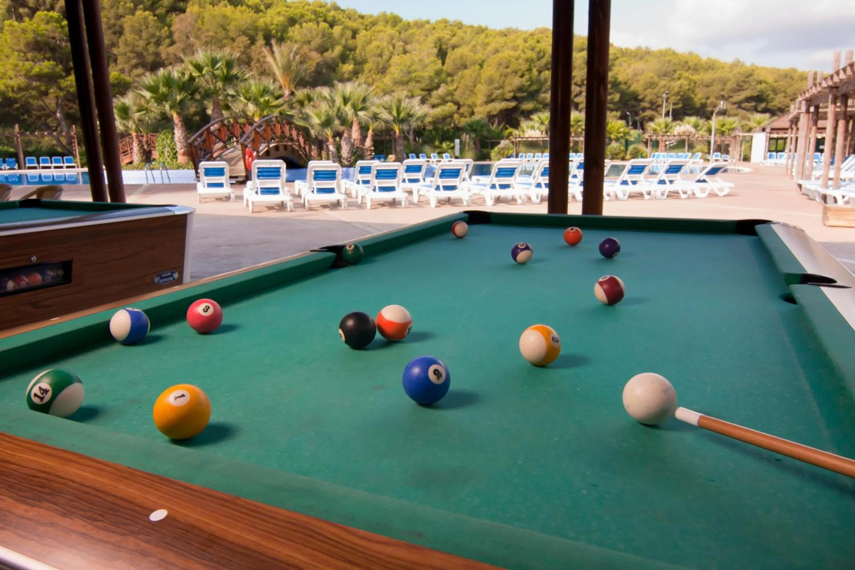 Billiard in Camping Estival Torre de la Mora