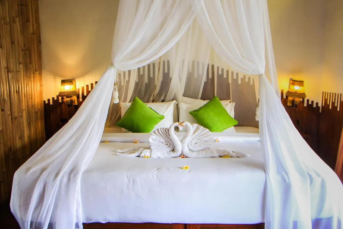 Bed in Karang Lila Bhuana Ubud