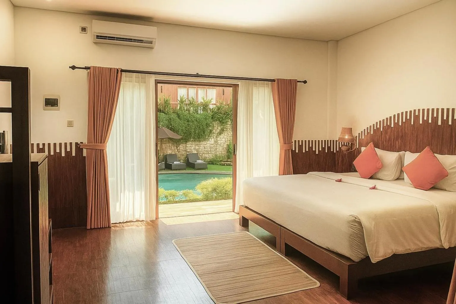 Bed in Karang Lila Bhuana Ubud