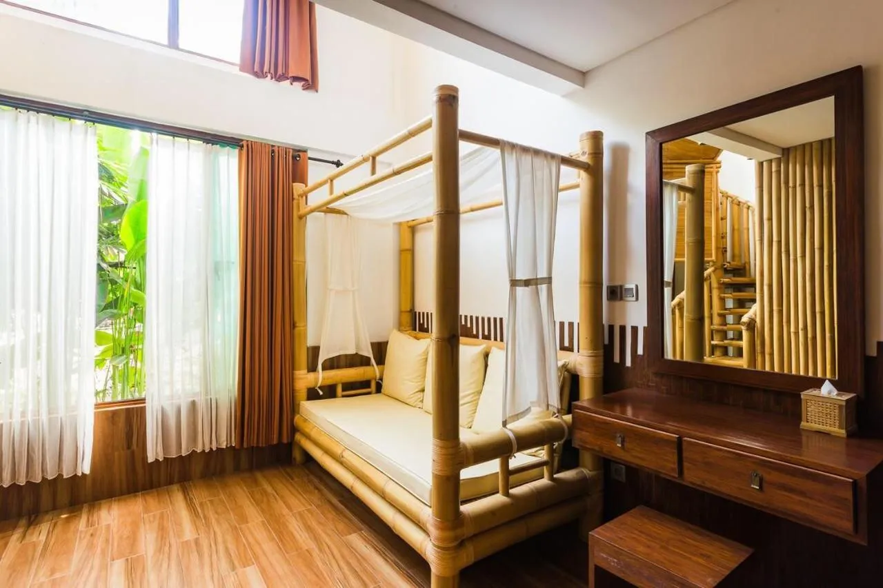 Bed in Karang Lila Bhuana Ubud