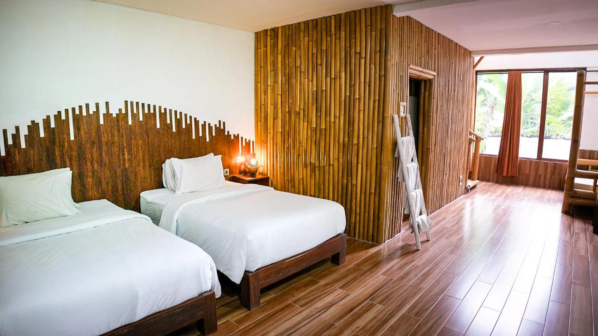 Bed in Karang Lila Bhuana Ubud