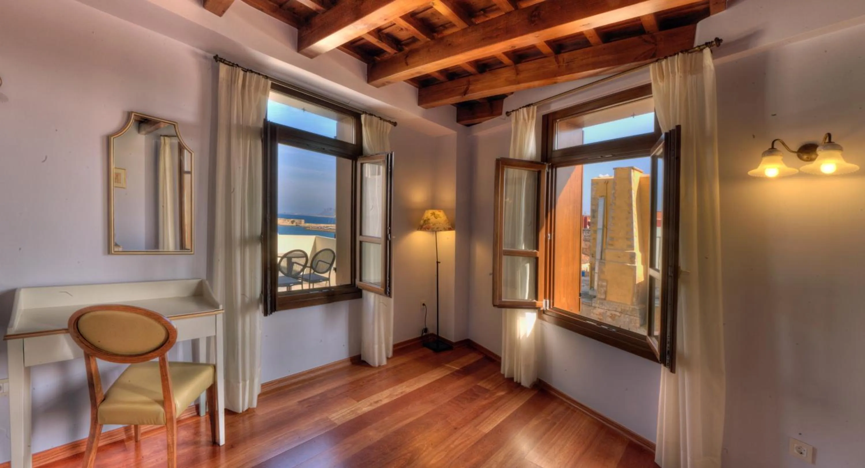 Seating area in Palazzo Duca
