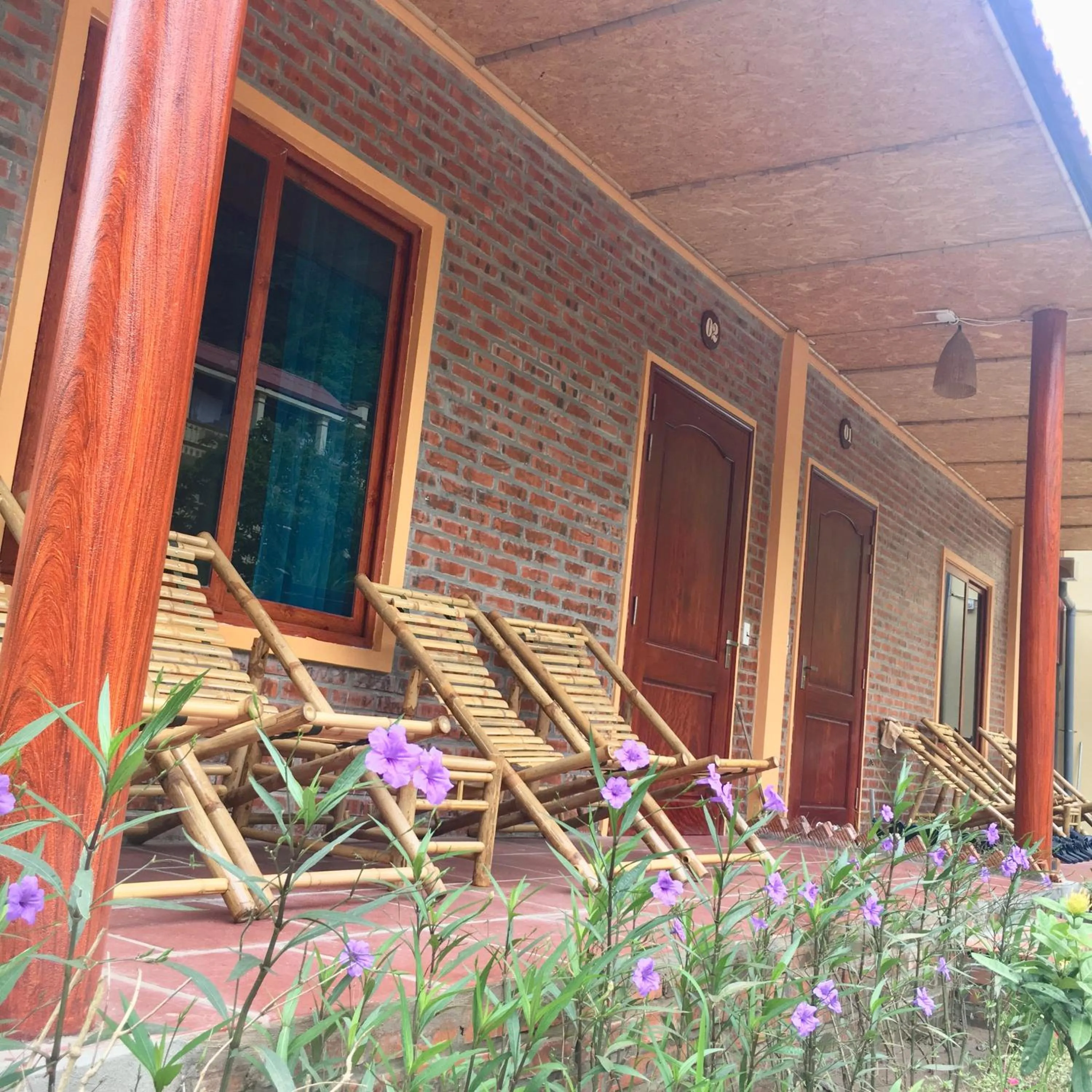 Photo of the whole room in An Ngoc Tam Coc Bungalow