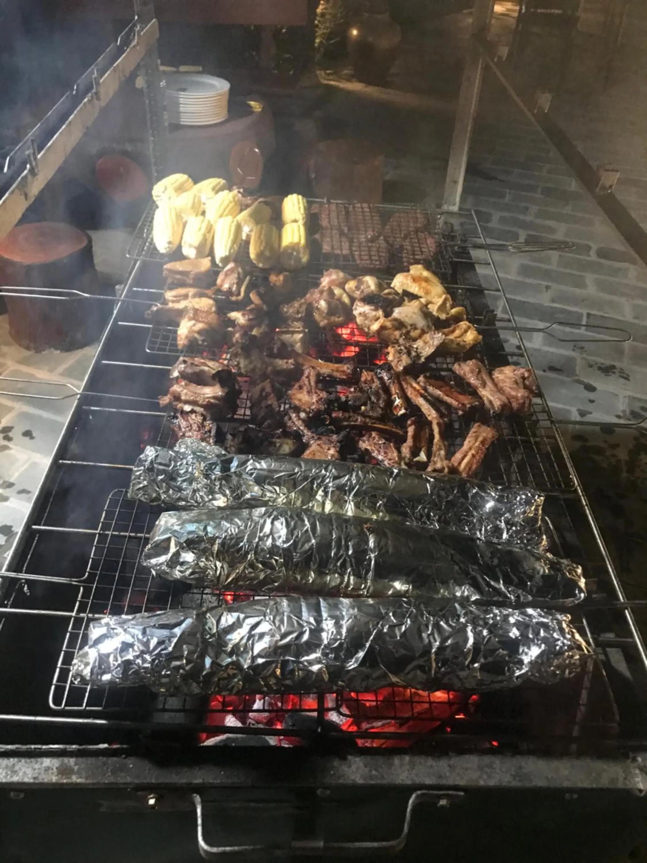 BBQ facilities in An Ngoc Tam Coc Bungalow