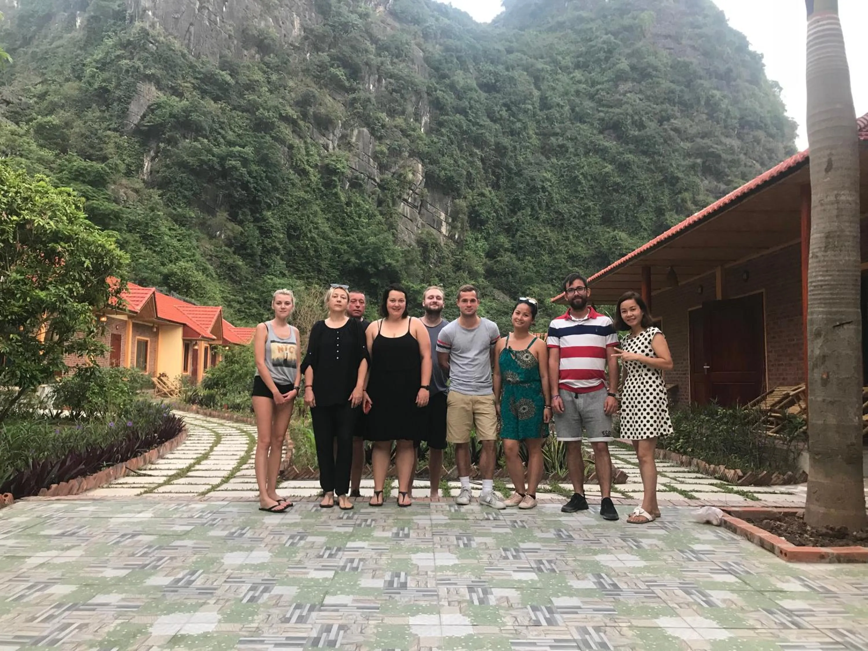 Natural landscape in An Ngoc Tam Coc Bungalow