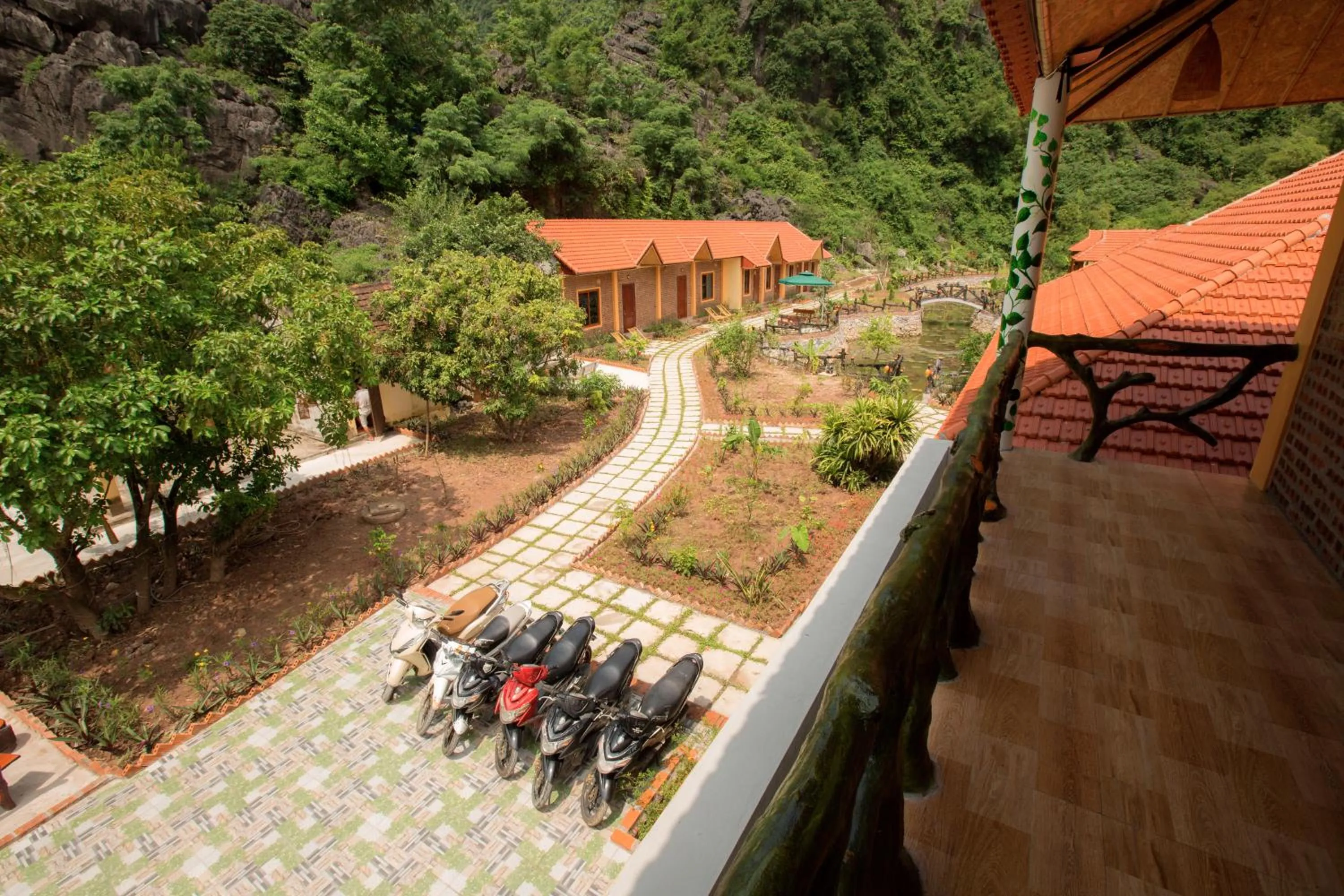 Natural landscape in An Ngoc Tam Coc Bungalow