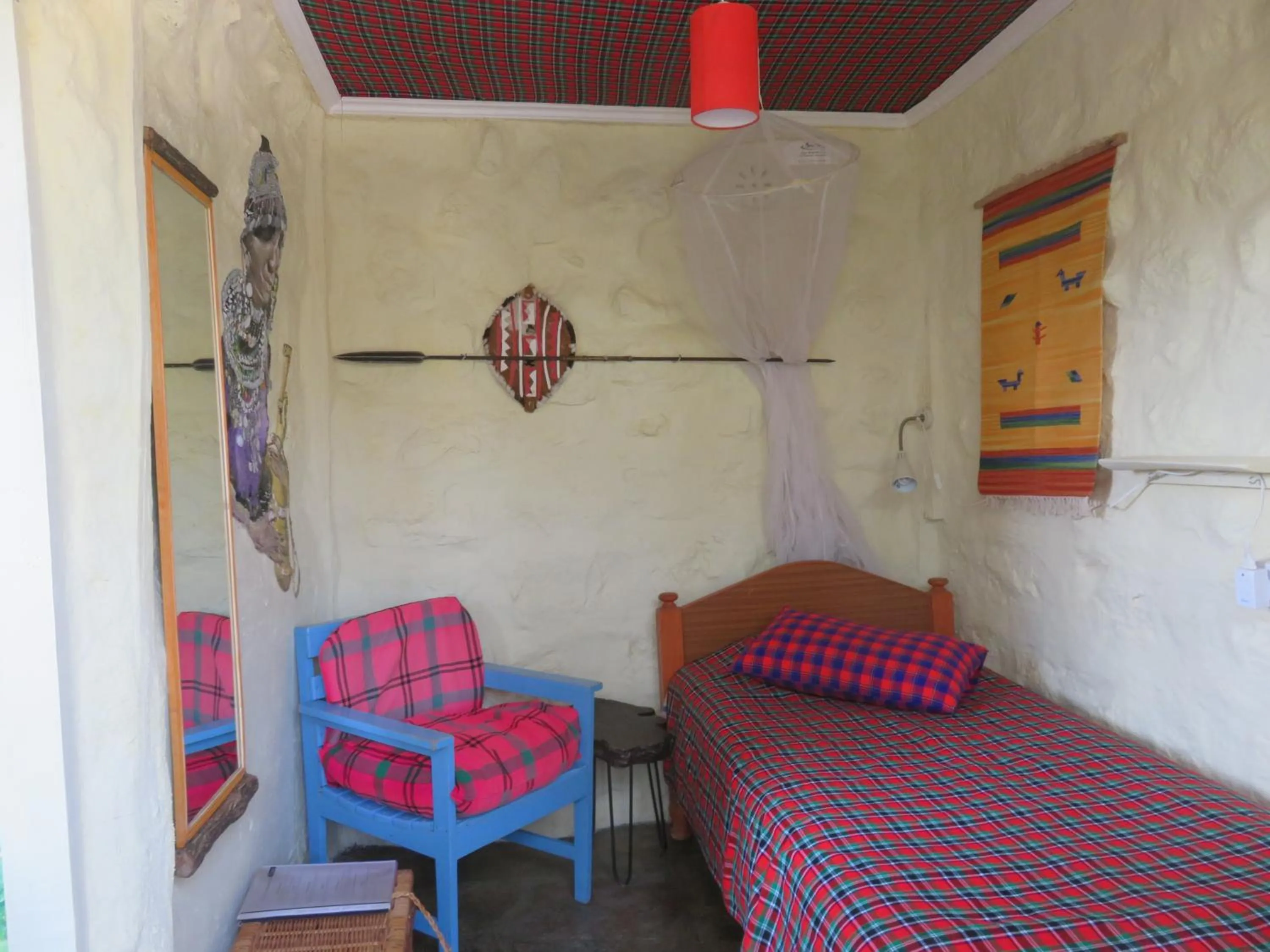 Bed in Aloepark Art Hotel