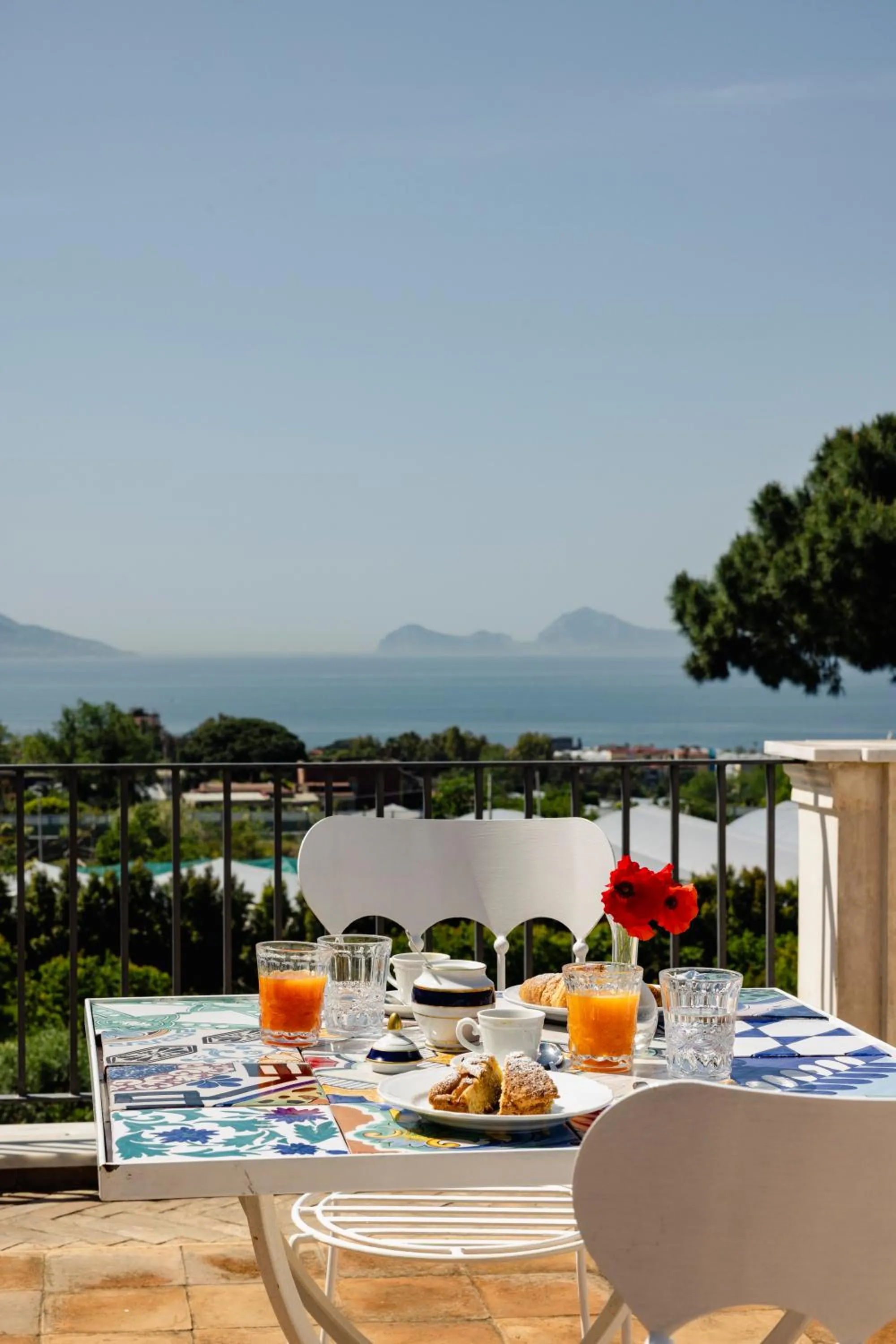 Balcony/Terrace in Villa De Cillis Carafa