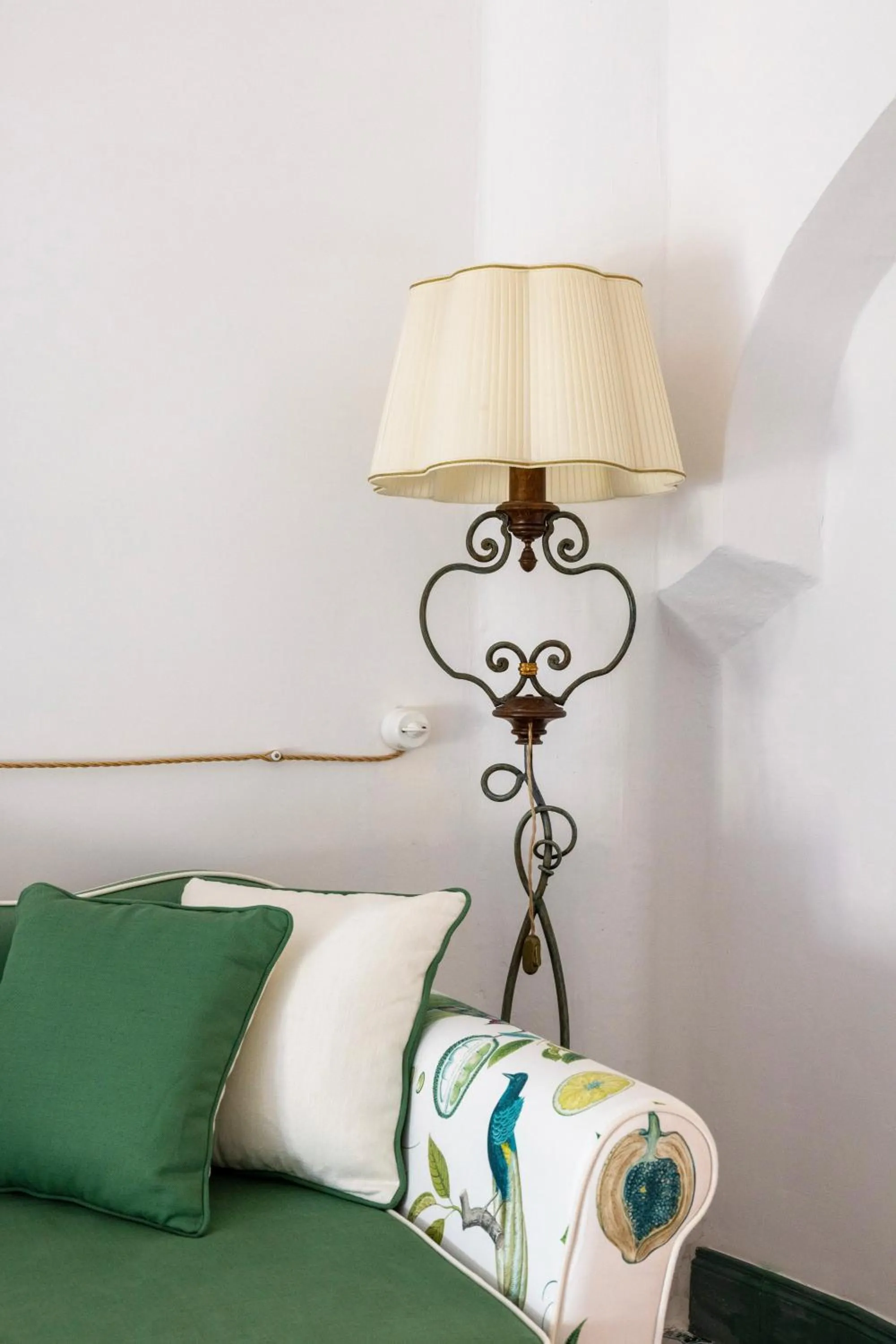 Living room, Bed in Villa De Cillis Carafa