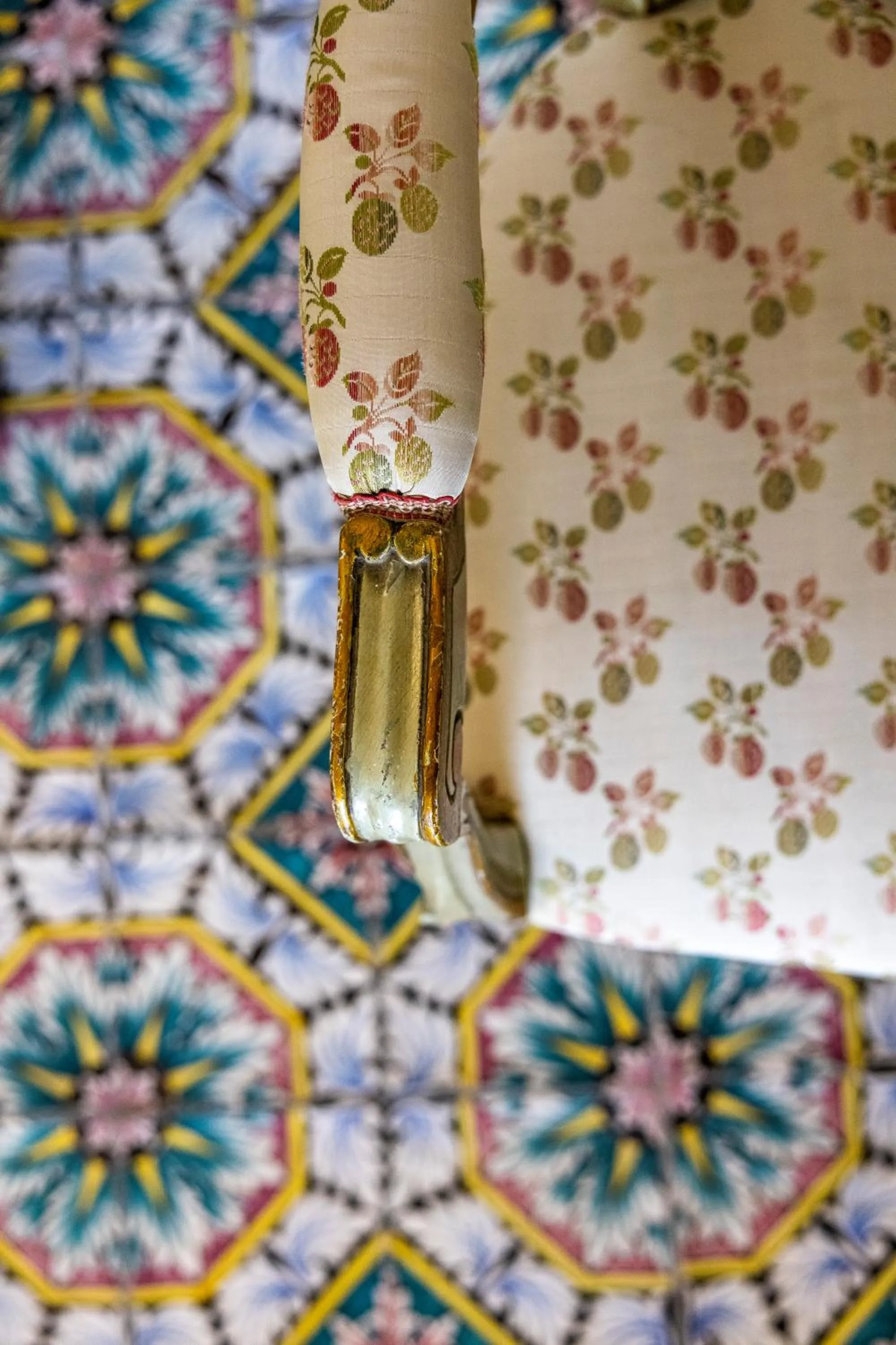 Decorative detail in Villa De Cillis Carafa