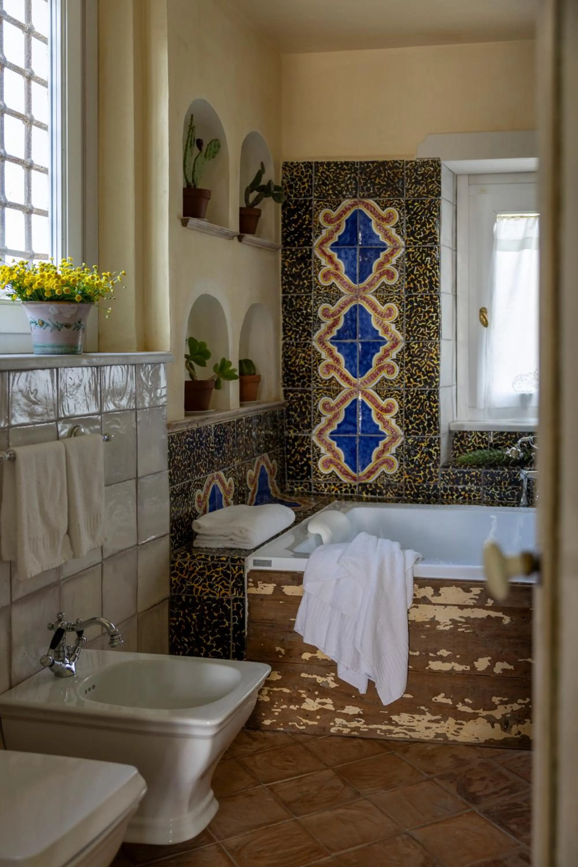 Toilet in Villa De Cillis Carafa