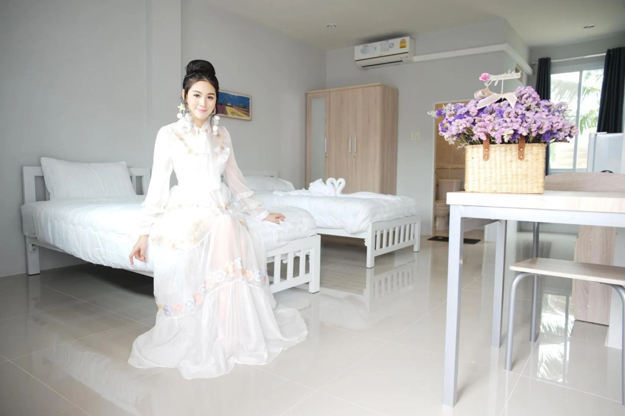 Bed in Lullaby Residence