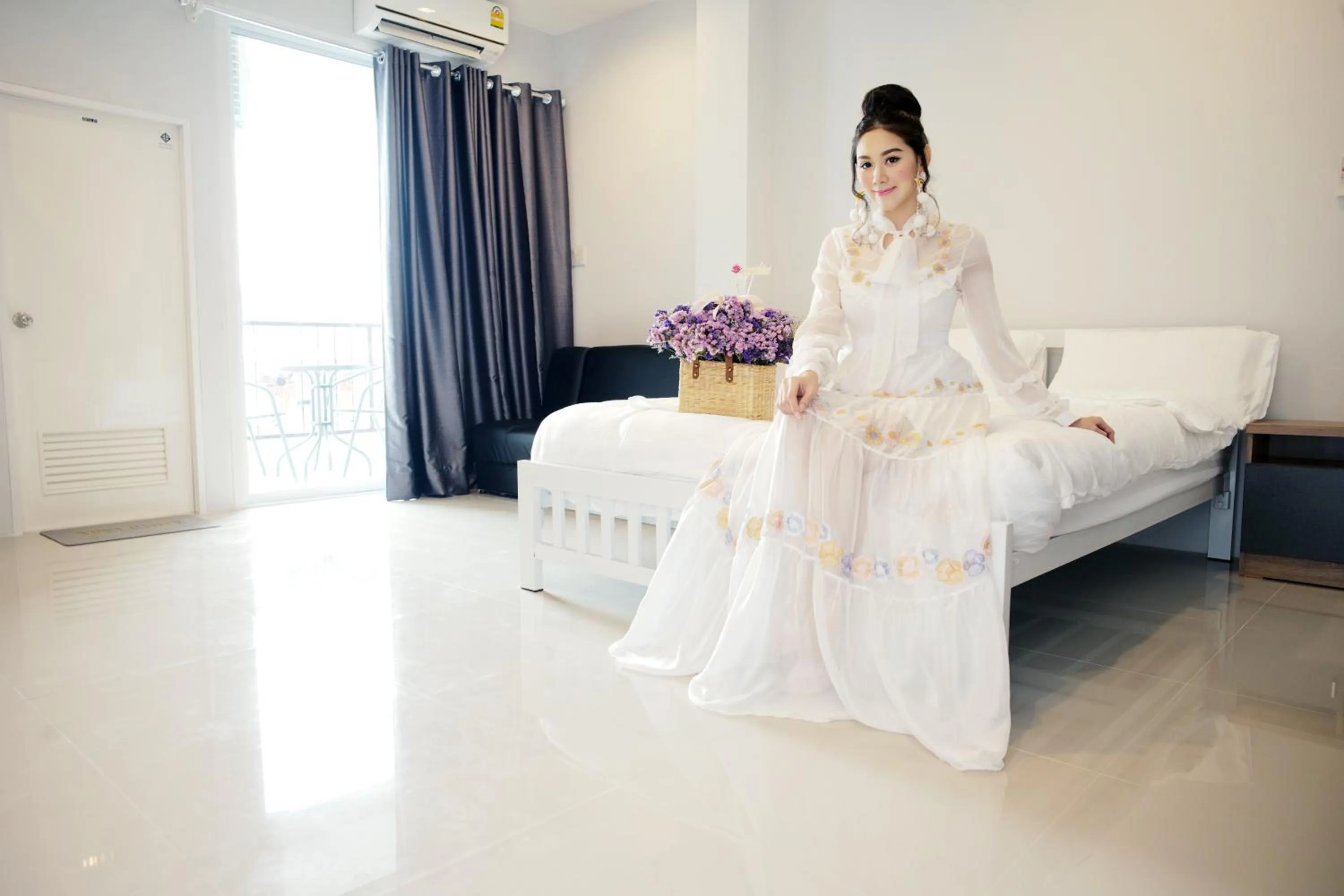 Bed in Lullaby Residence