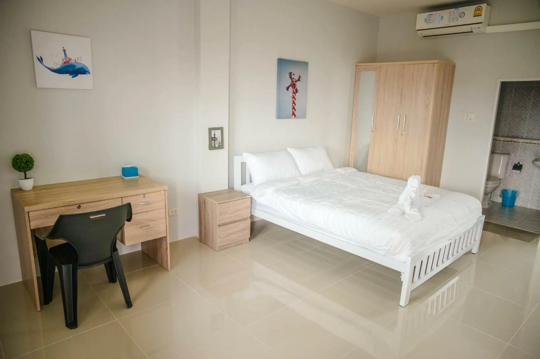 Bed in Lullaby Residence