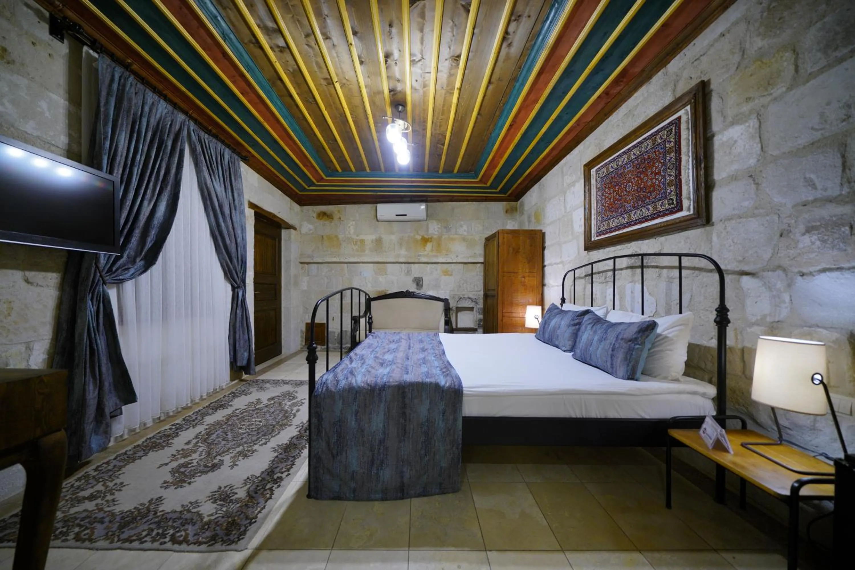 Bed in Doors Of Cappadocia Special Cave Hotel