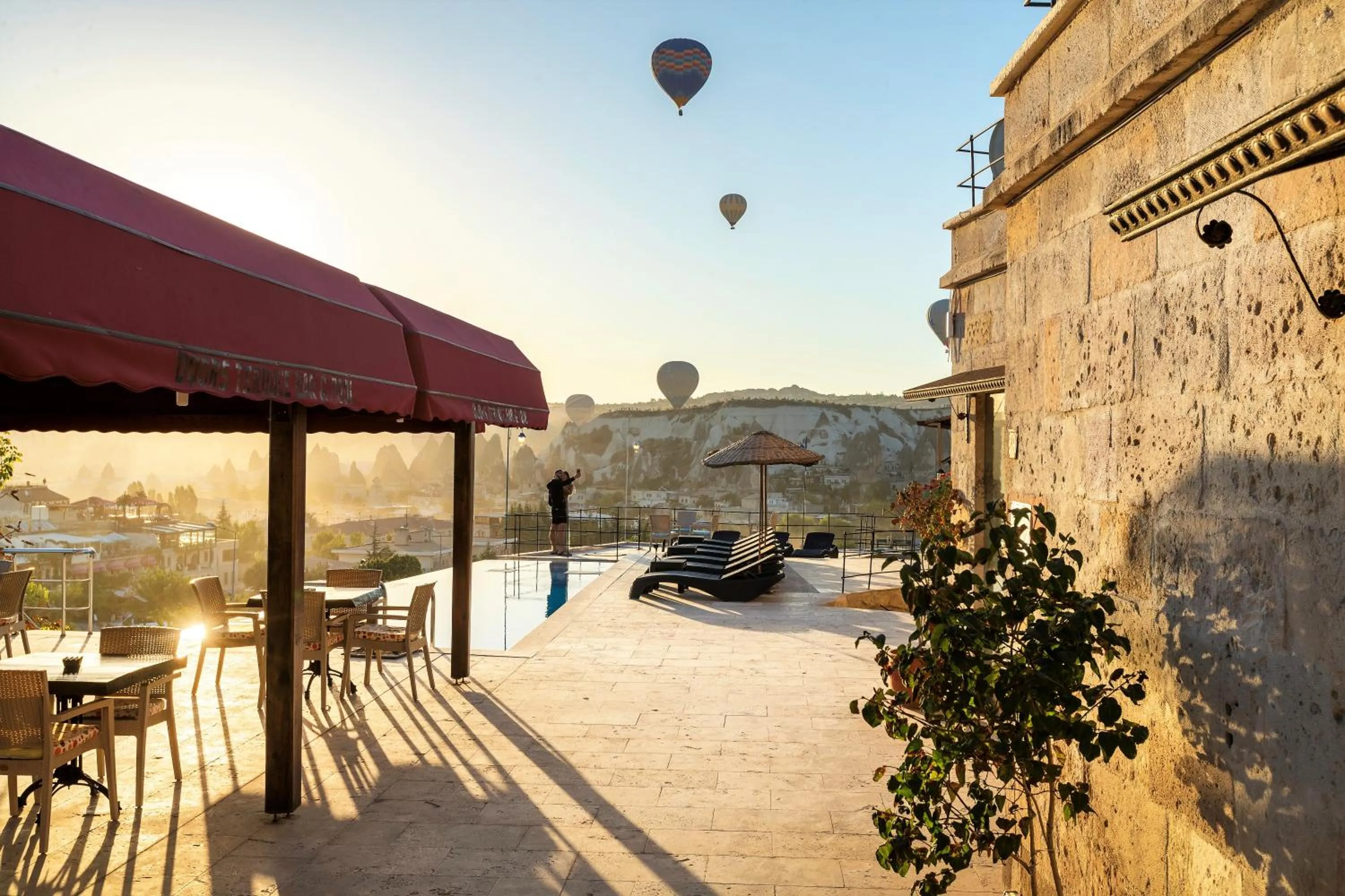 Swimming pool in Doors Of Cappadocia Special Cave Hotel