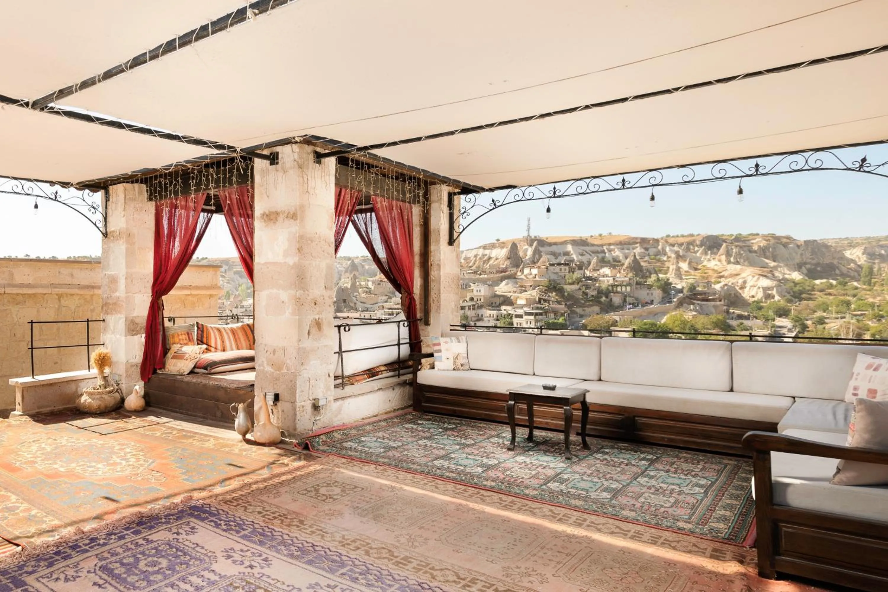 Patio in Doors Of Cappadocia Special Cave Hotel