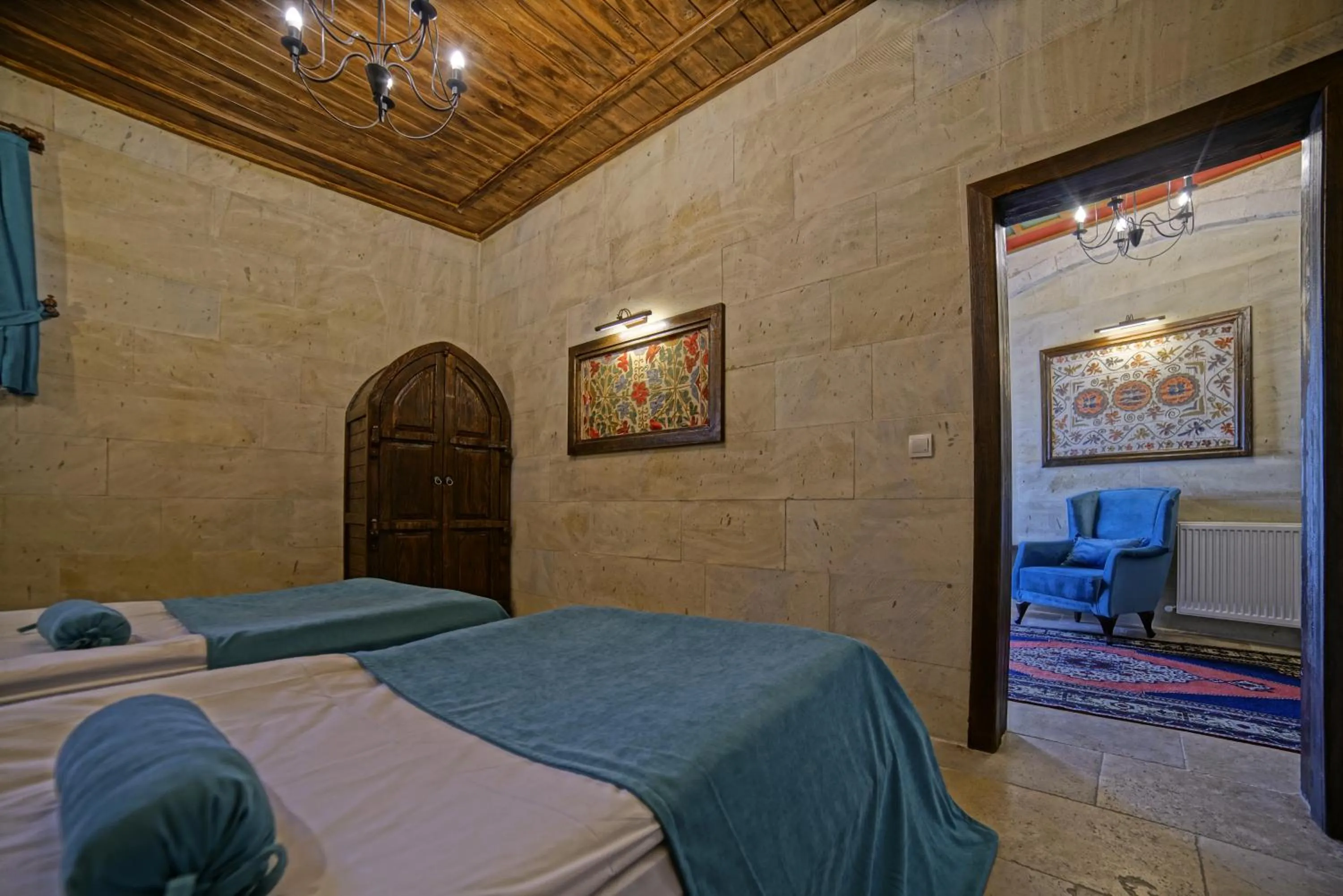 Bed in Doors Of Cappadocia Special Cave Hotel