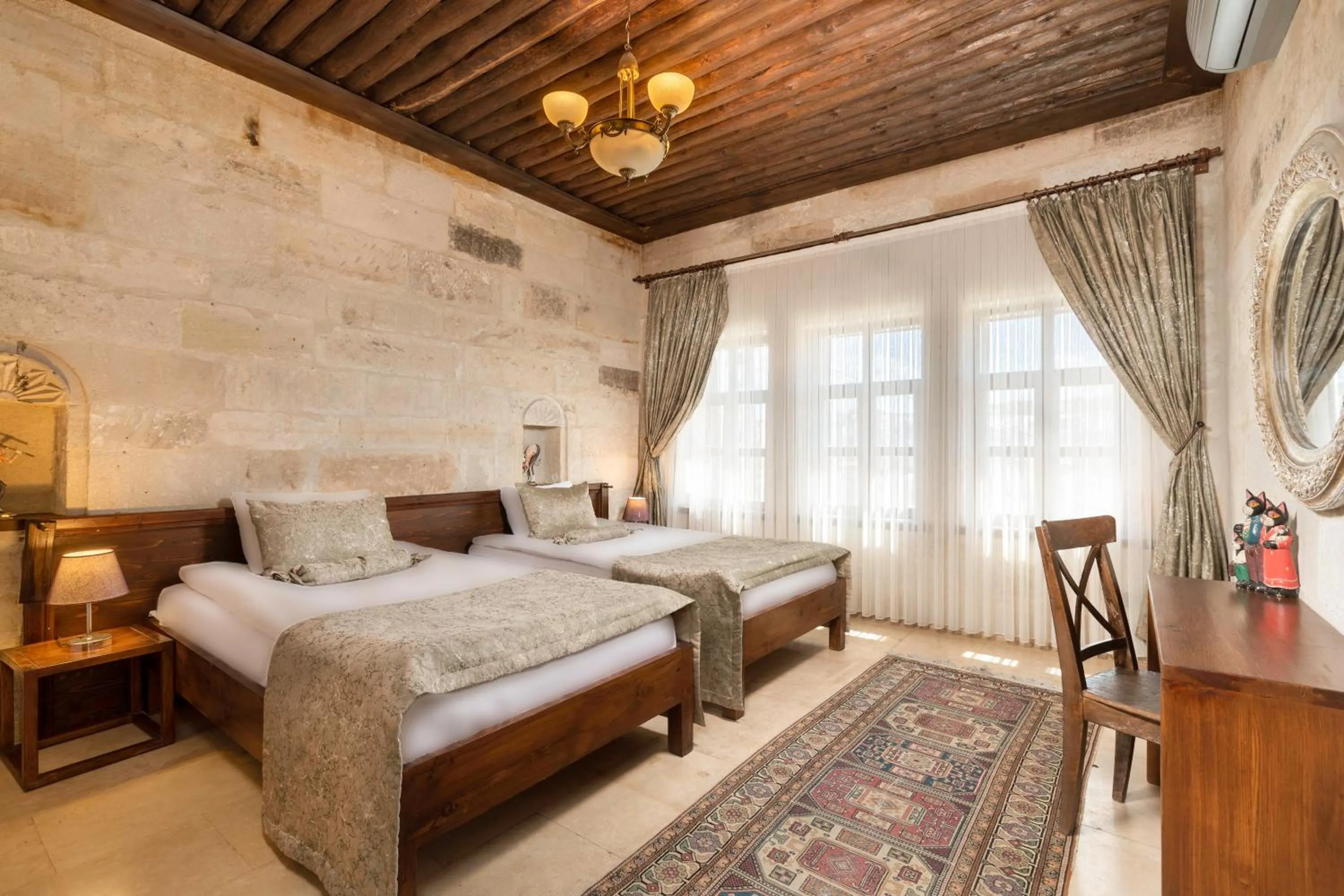 Bed in Doors Of Cappadocia Special Cave Hotel