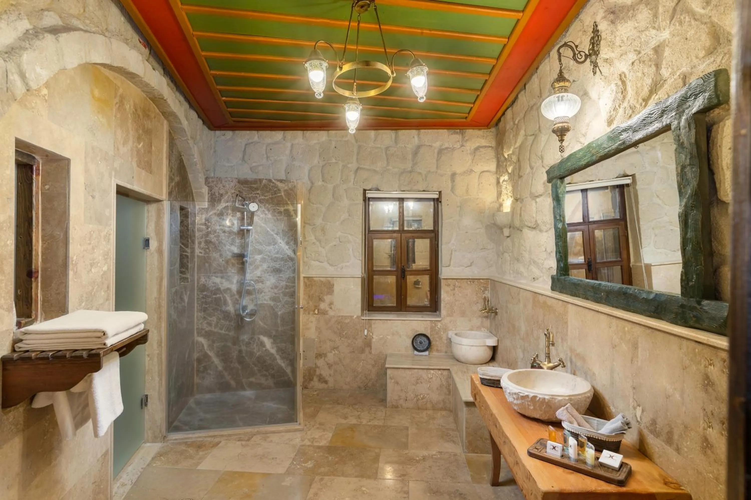 Bathroom in Doors Of Cappadocia Special Cave Hotel