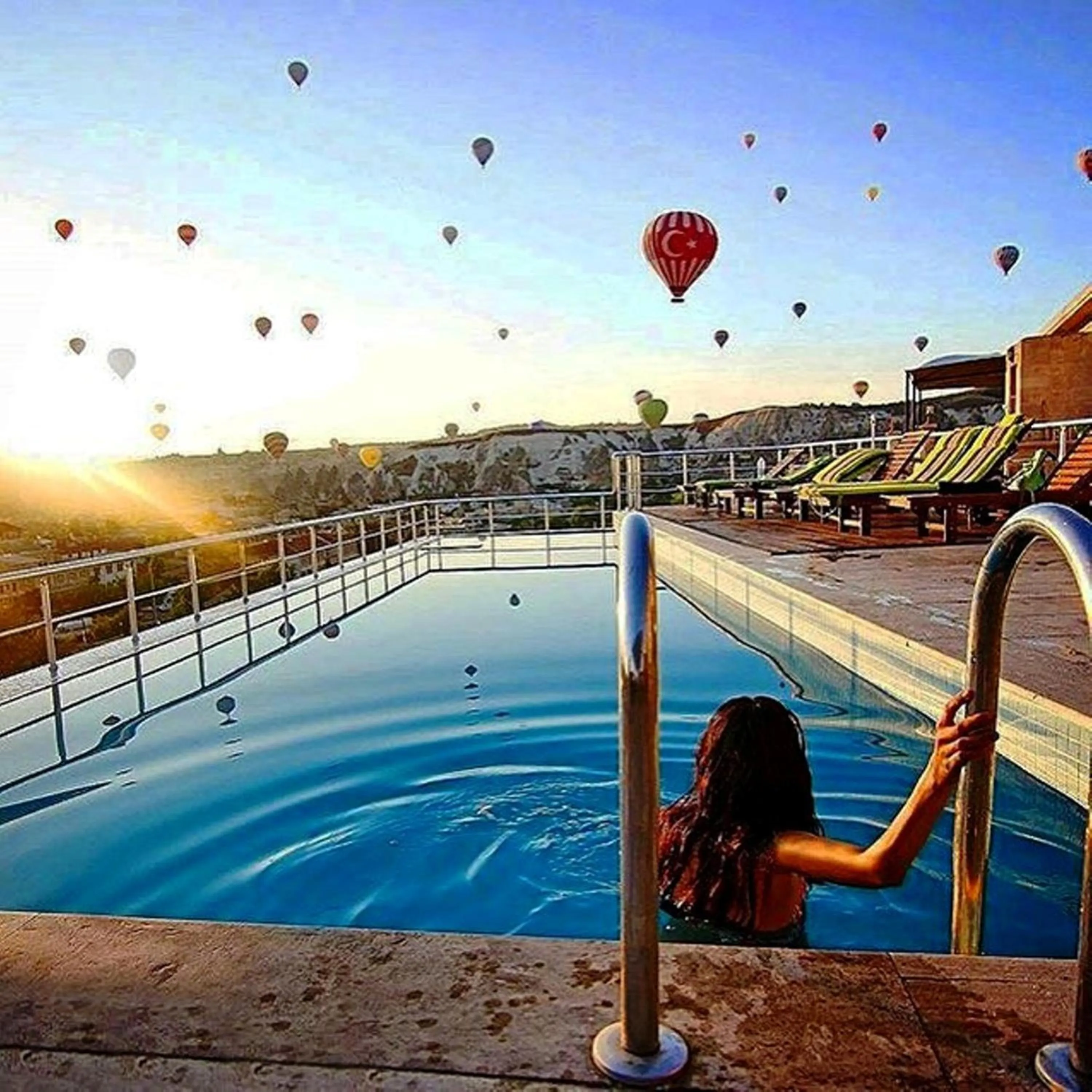 Balcony/Terrace in Doors Of Cappadocia Special Cave Hotel